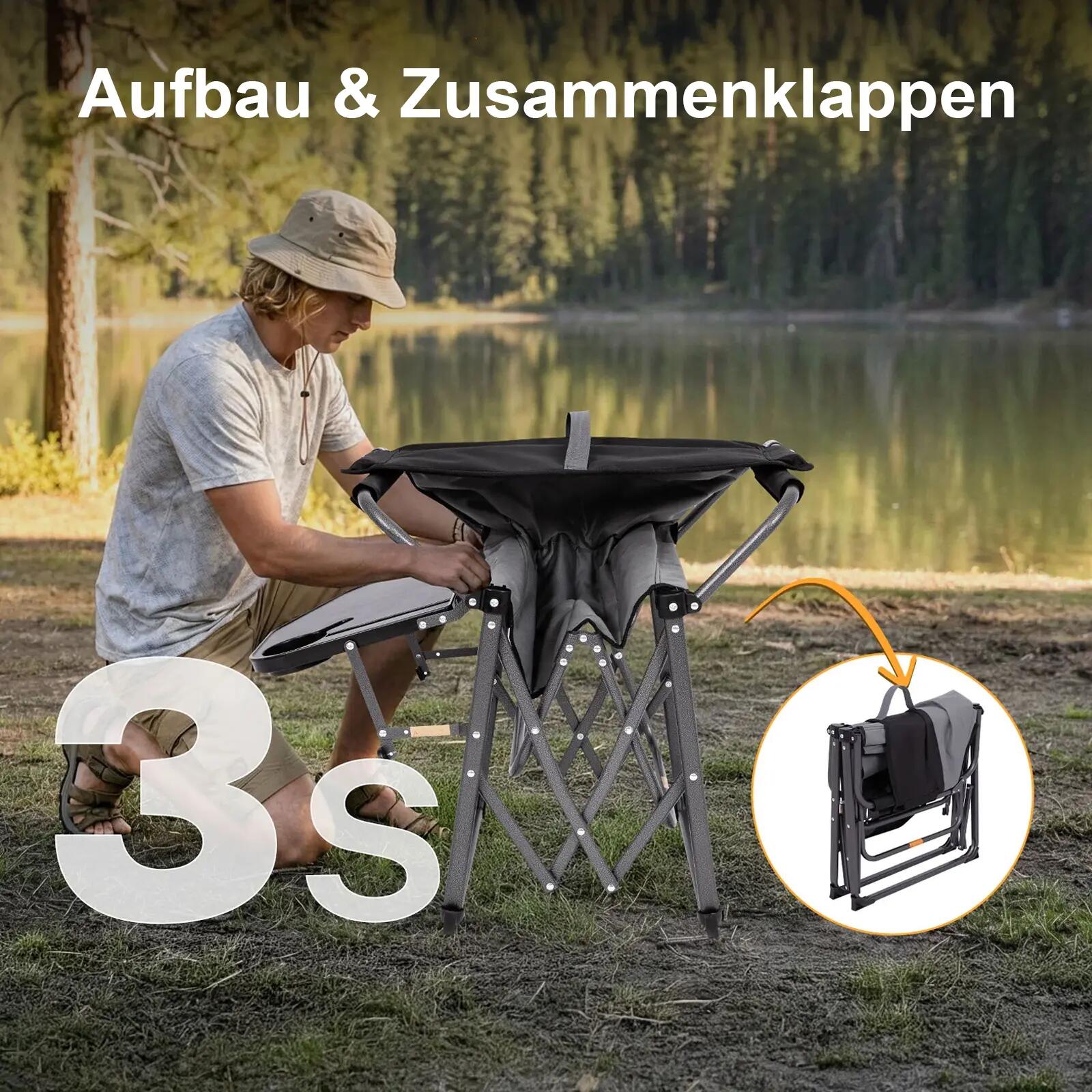 Campingstuhl Director Chair II Regiestuhl Outdoor Armlehne 200 kg 6/6