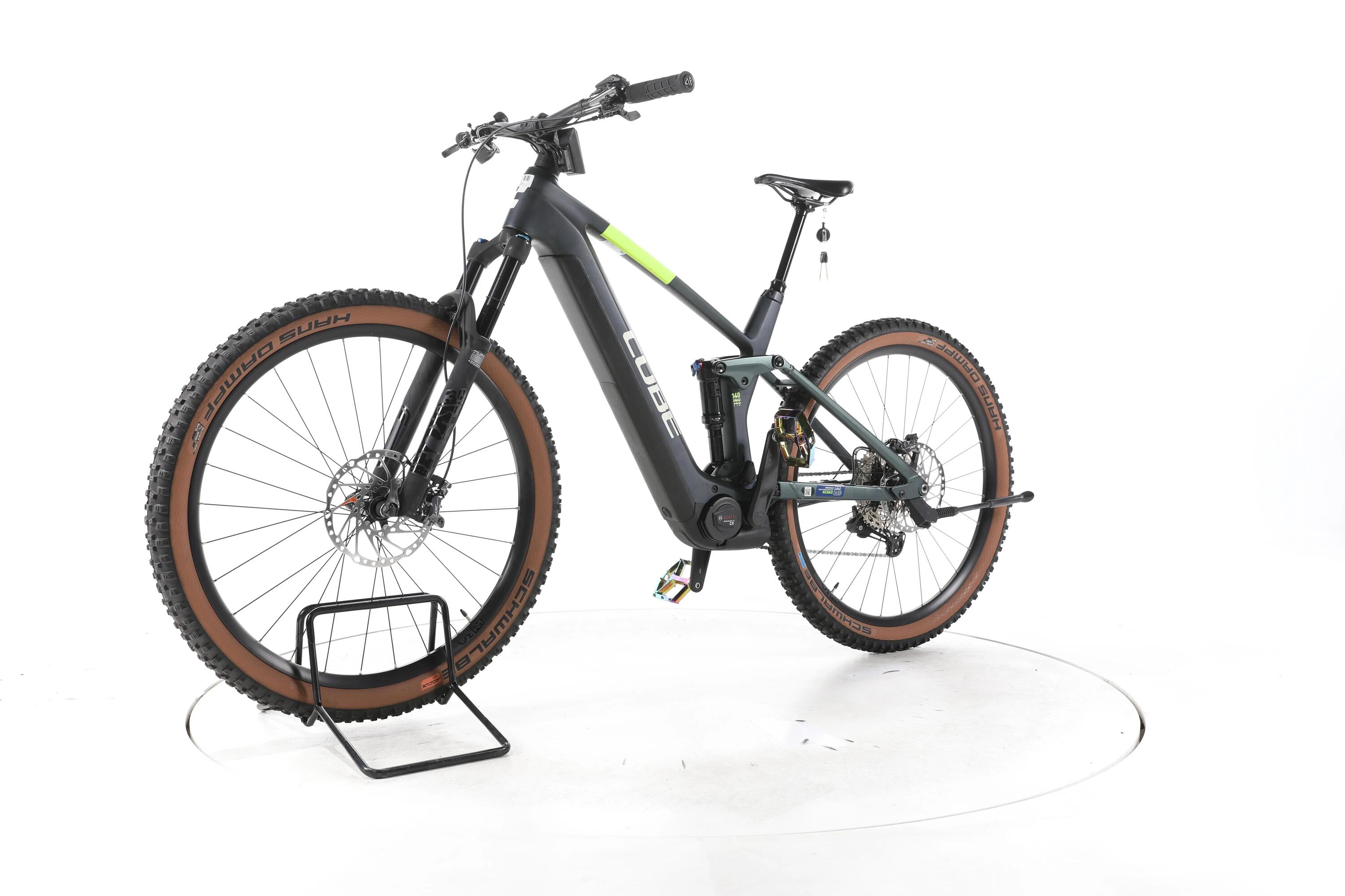 Second Life - Cube Stereo Hybrid 140 HPC SLX E-Bike Carbon  - Bardzo dobry stan 5/7