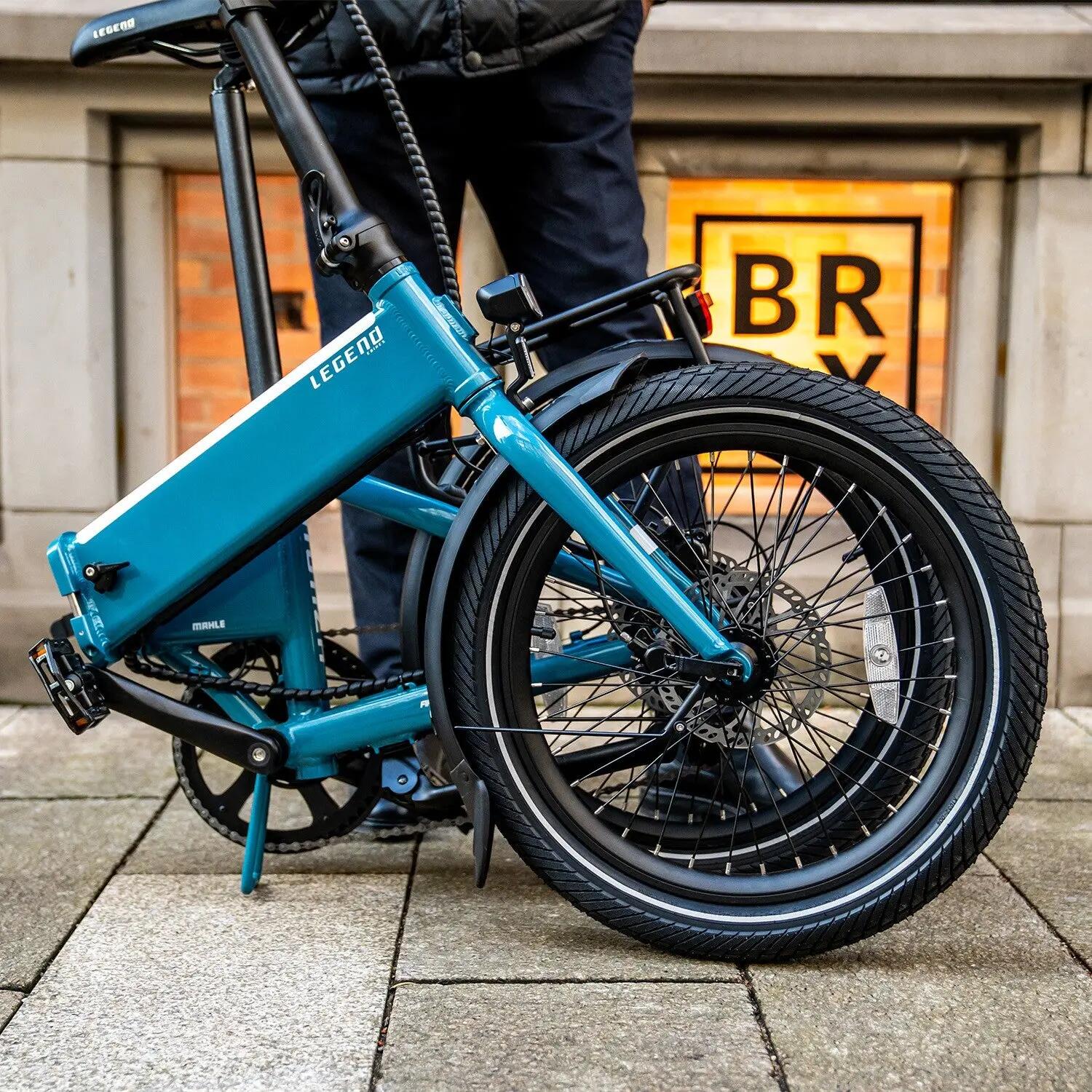 Monza Bicicleta elétrica dobrável 20" + Ecrã · 19,5 kg · Gar. 3 anos · 100 km 8/12