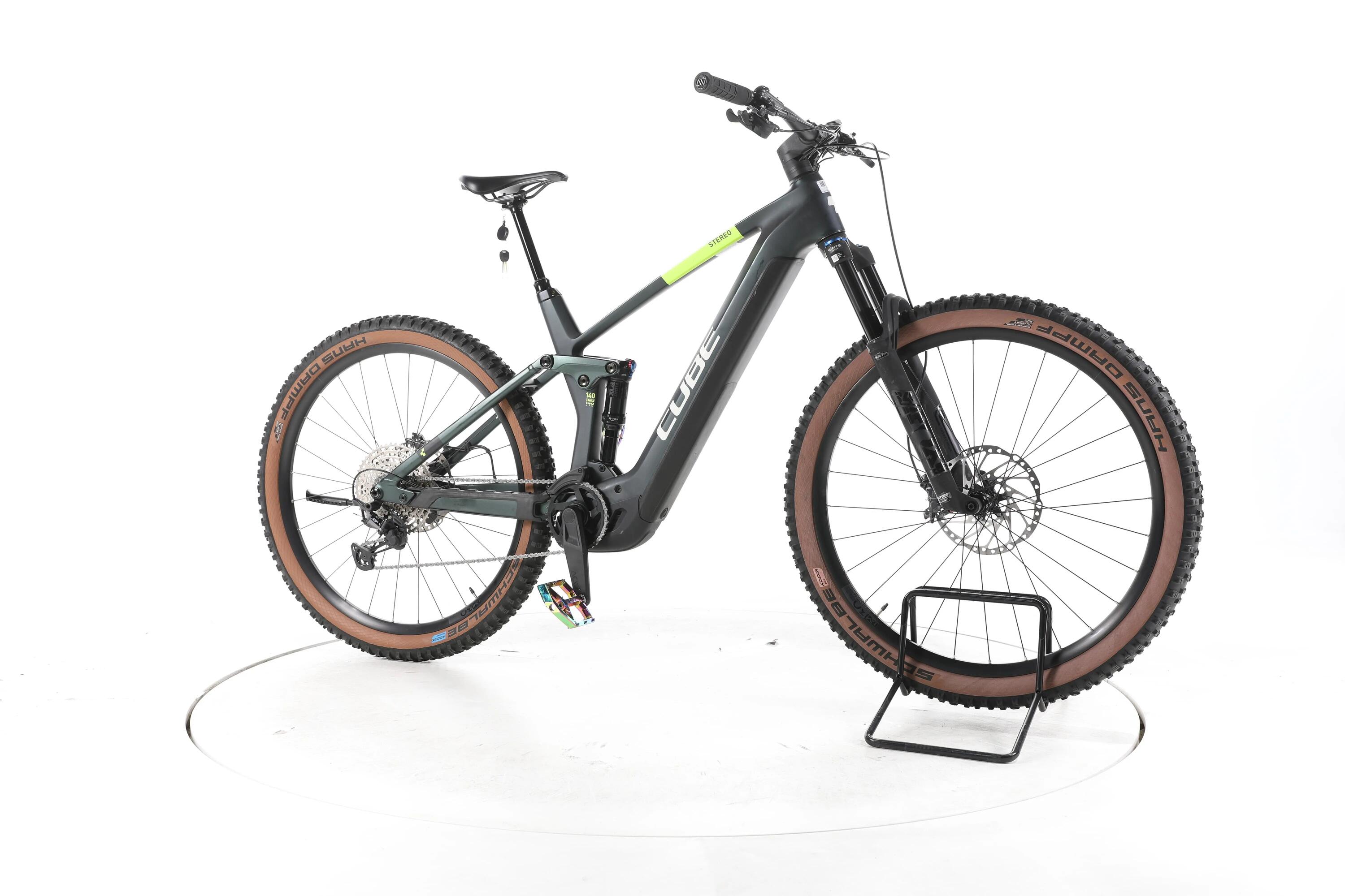 Second Life - Cube Stereo Hybrid 140 HPC SLX E-Bike Carbon  - Bardzo dobry stan 2/7
