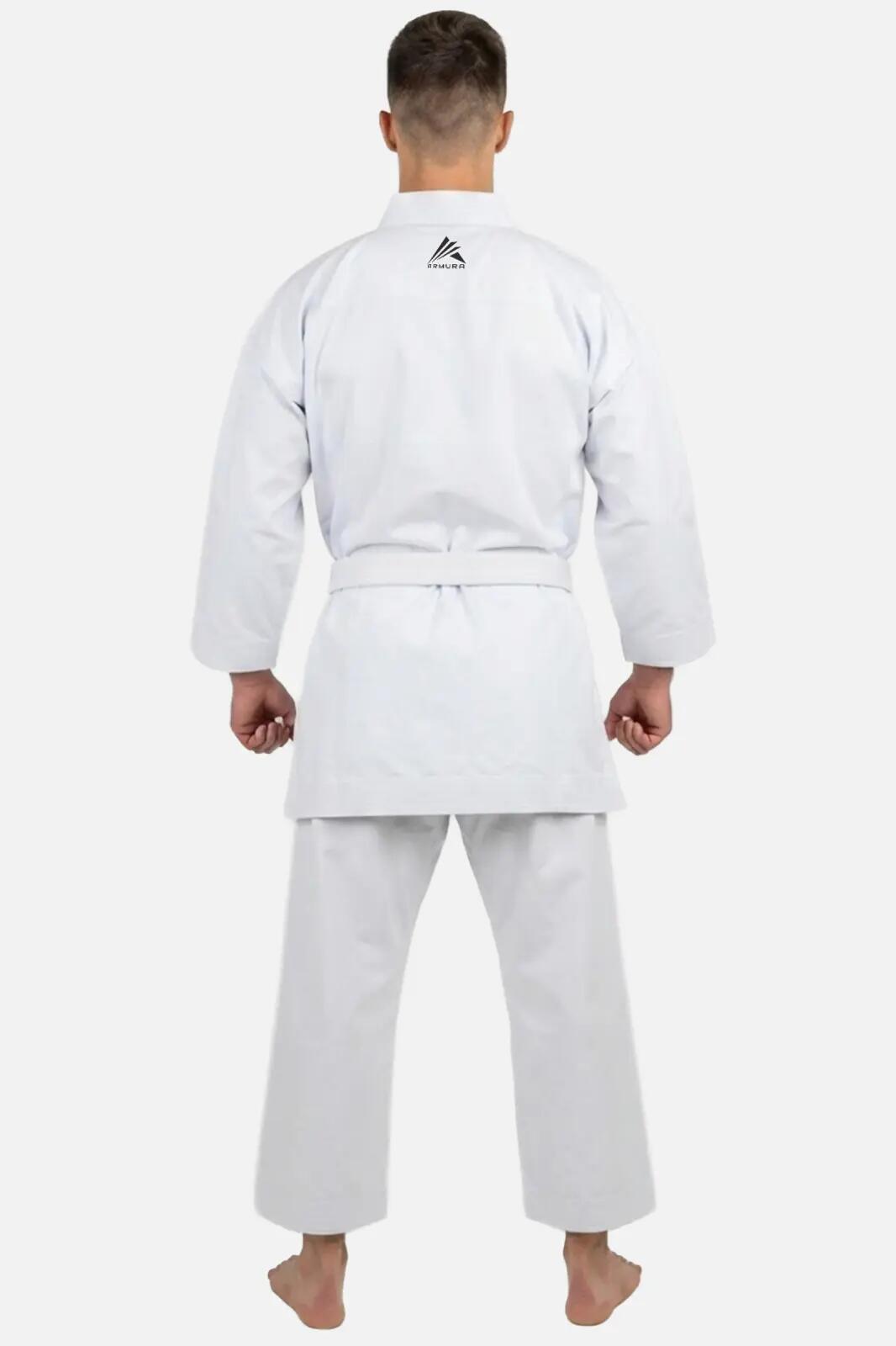 Kimono Karate ARMURA Kata Alb - Aprobat Oficial WUKF 2/6