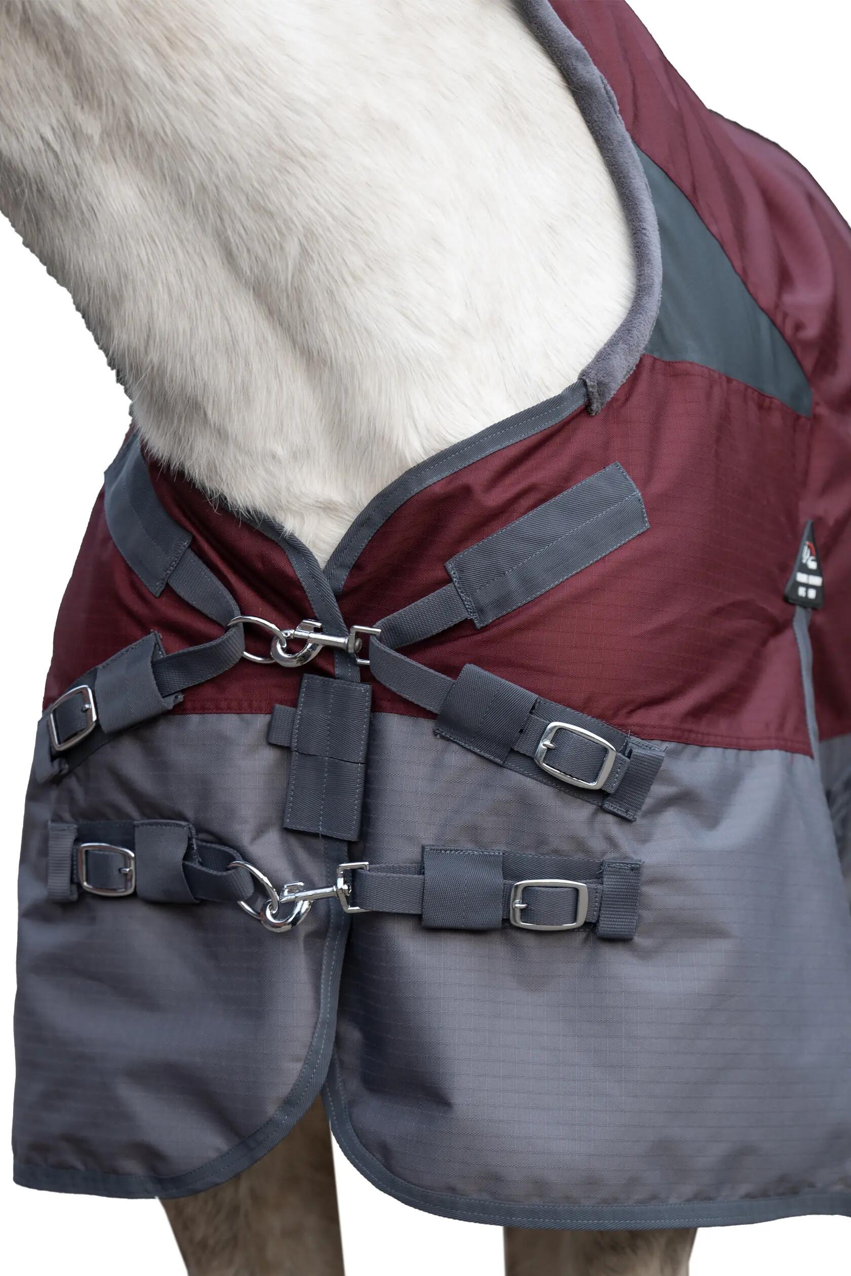 Outdoor-Decke für Pferde mit hohem Kragen HKM Yukon 600D 300g 3/6