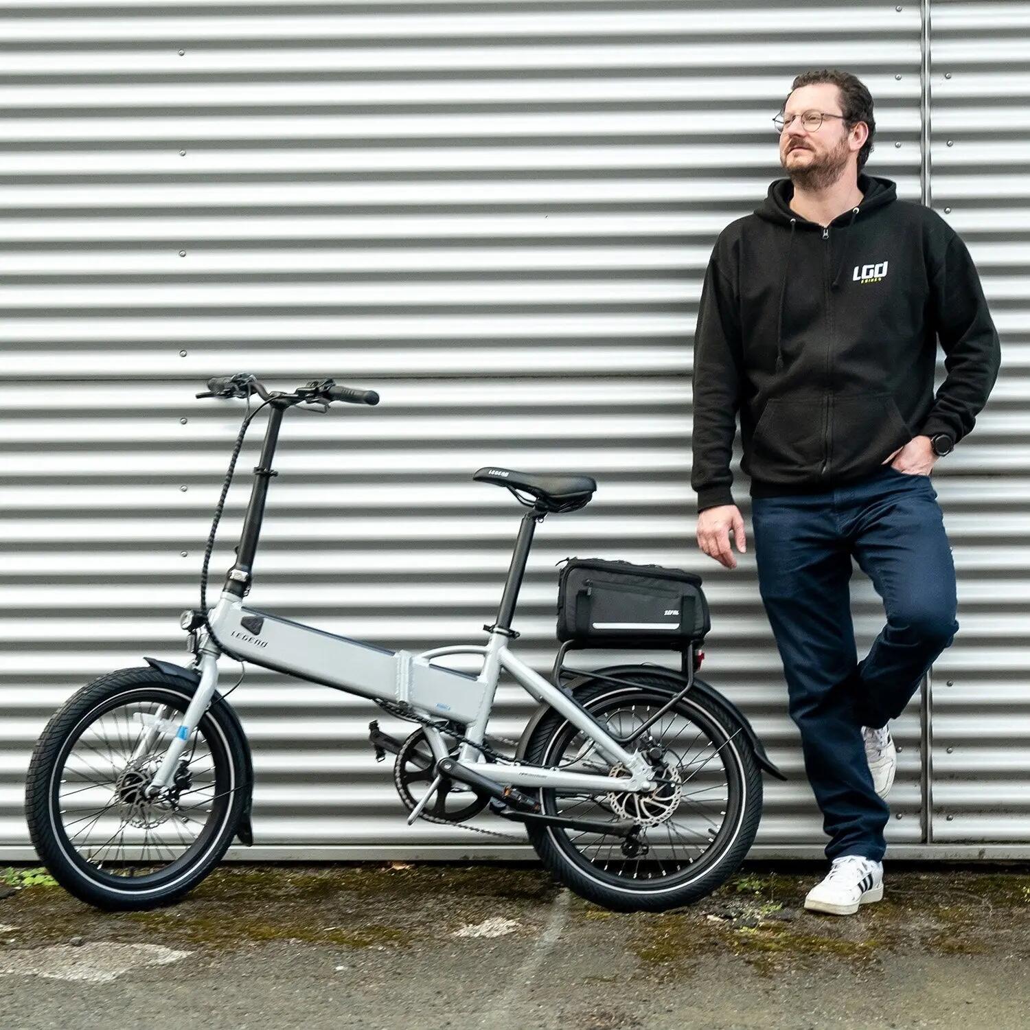 Monza Bici elettrica pieghevole 20" + Display · 19,5 kg · Gar. 3 anni · 100 km 9/12