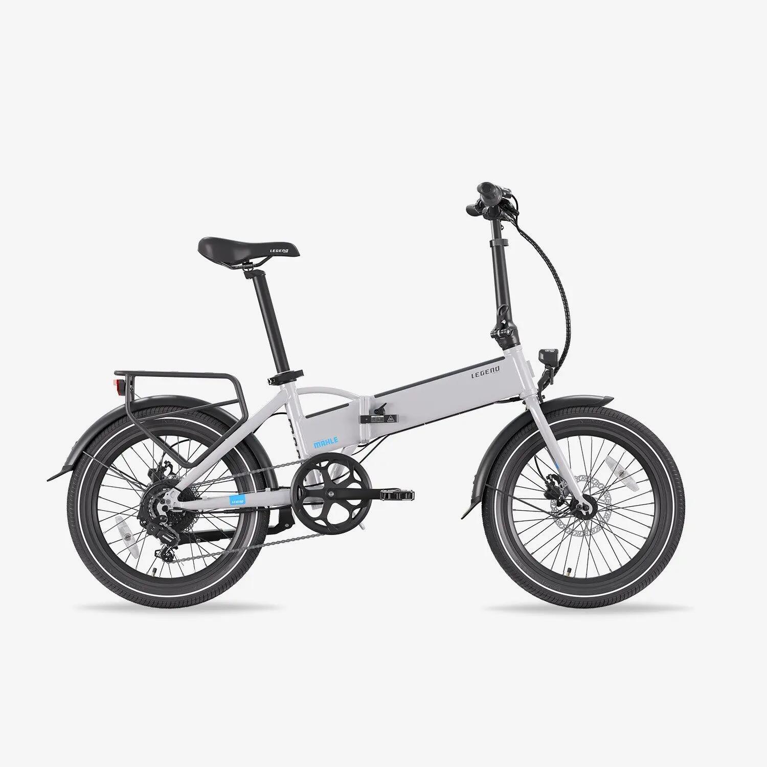 Monza Bici elettrica pieghevole 20" + Display · 19,5 kg · Gar. 3 anni · 100 km 4/12