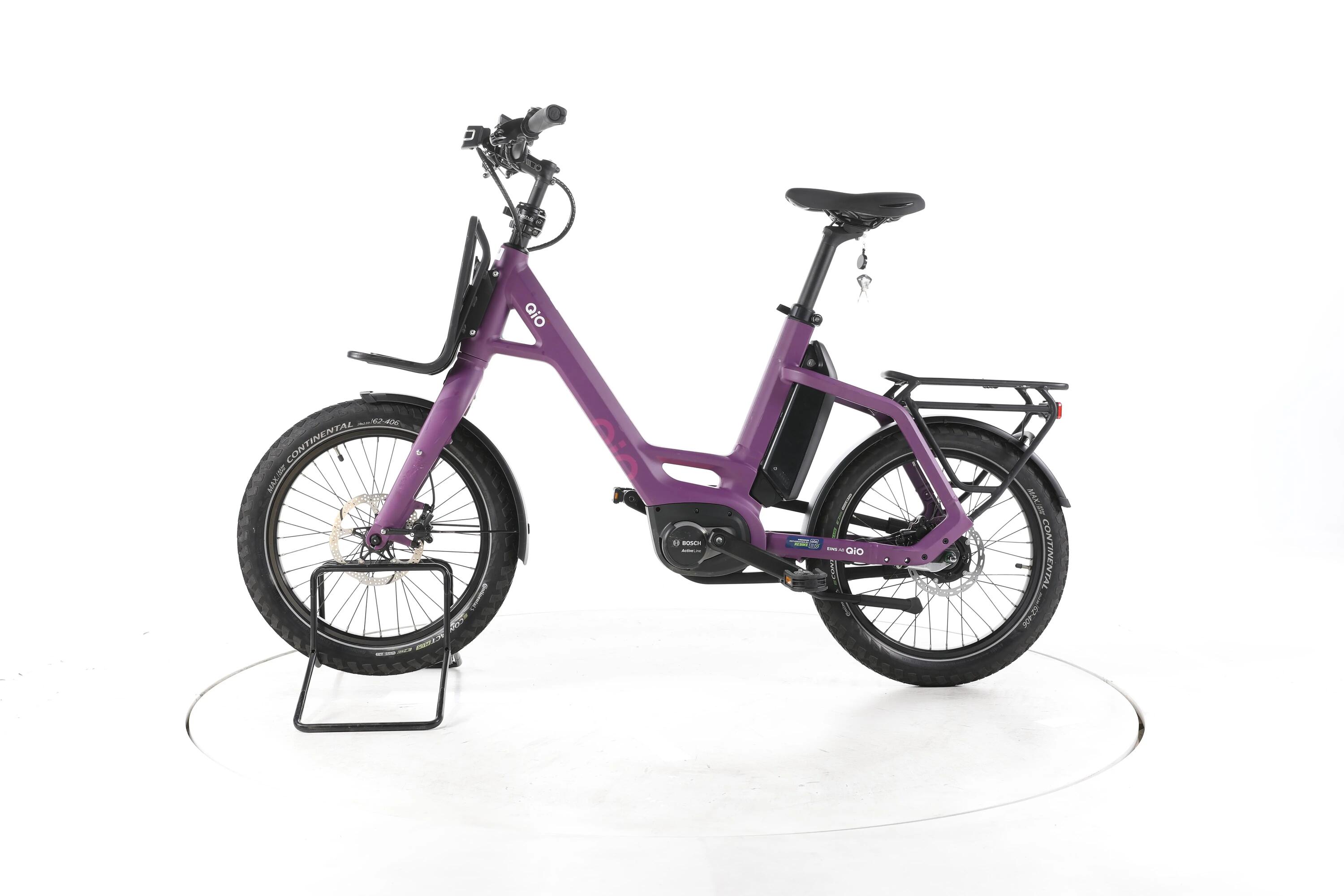 Second Life - QIO eins A-8 Kompakt E-Bike Niska rama - Bardzo dobry stan 6/7