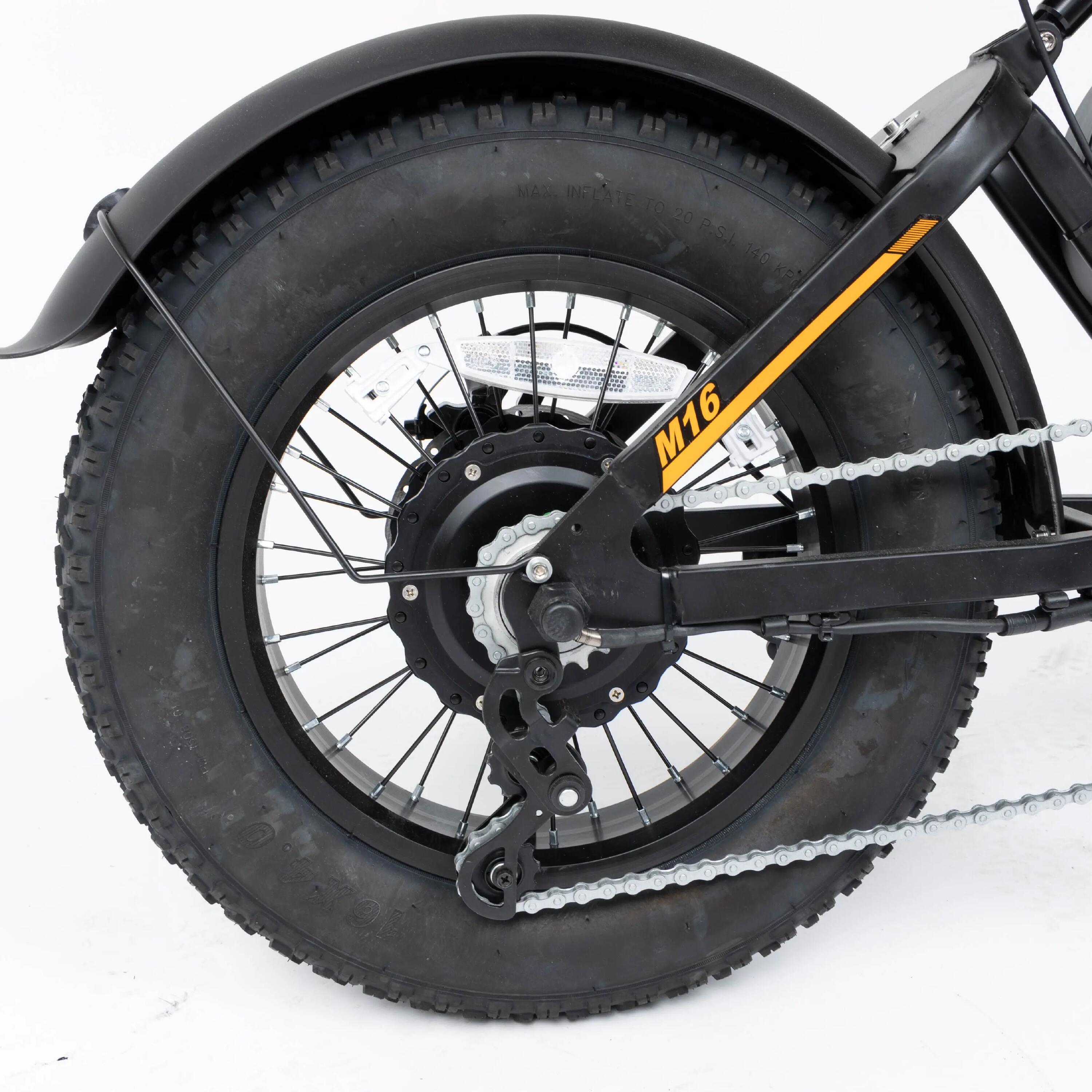 Vélo électrique pour adulte Bodywel M16, batterie 48V 15,6Ah 5/12