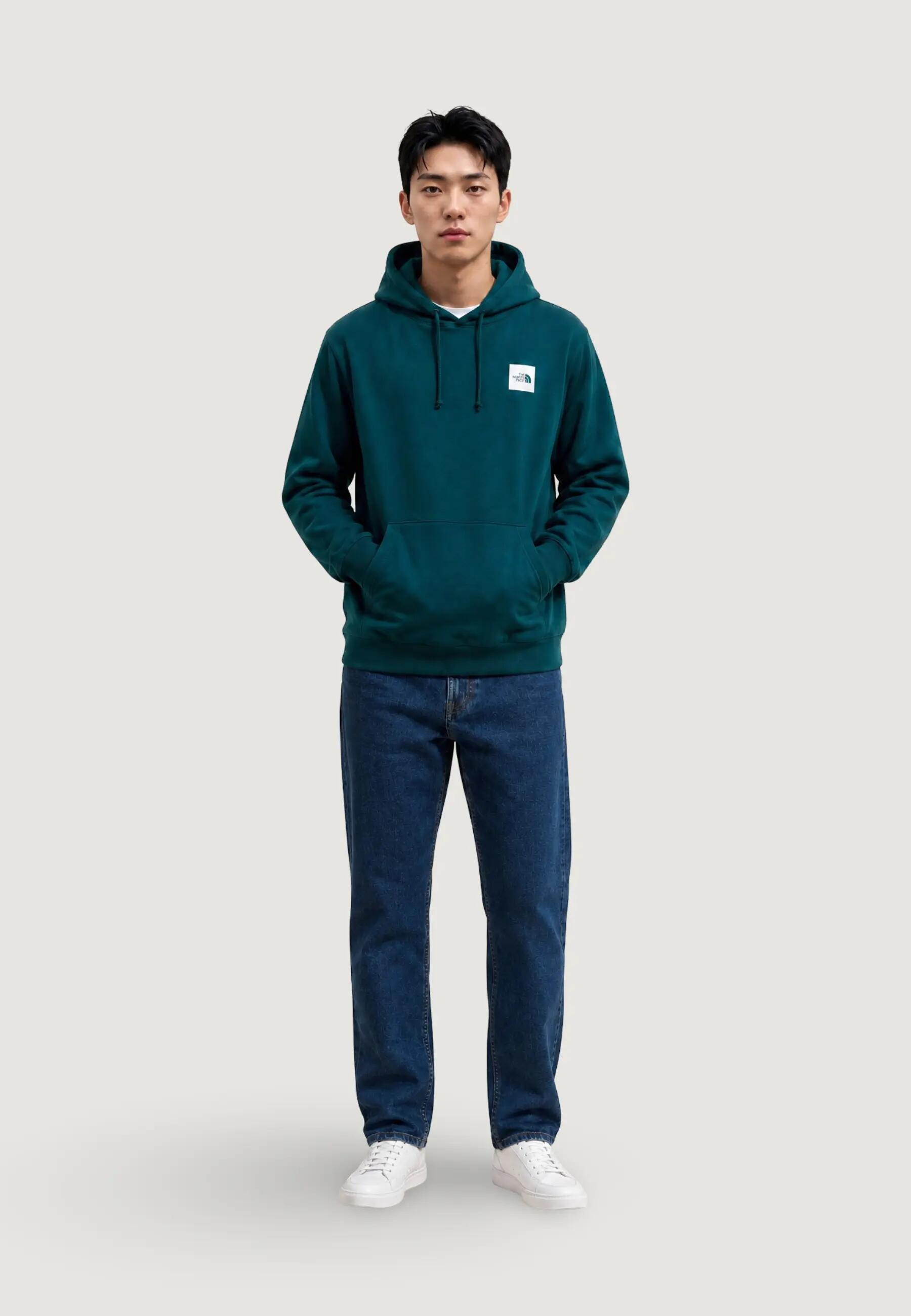 MEN'S Sweatshirt M BOX HD REG HD petrolblau 5/5