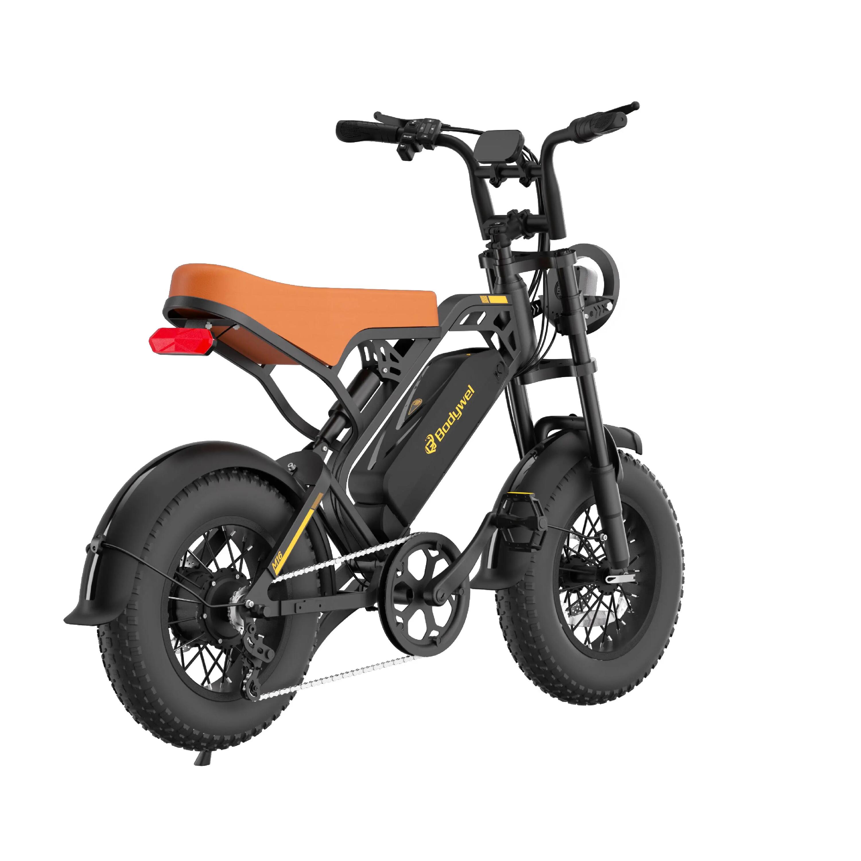 Vélo électrique pour adulte Bodywel M16, batterie 48V 15,6Ah 3/12