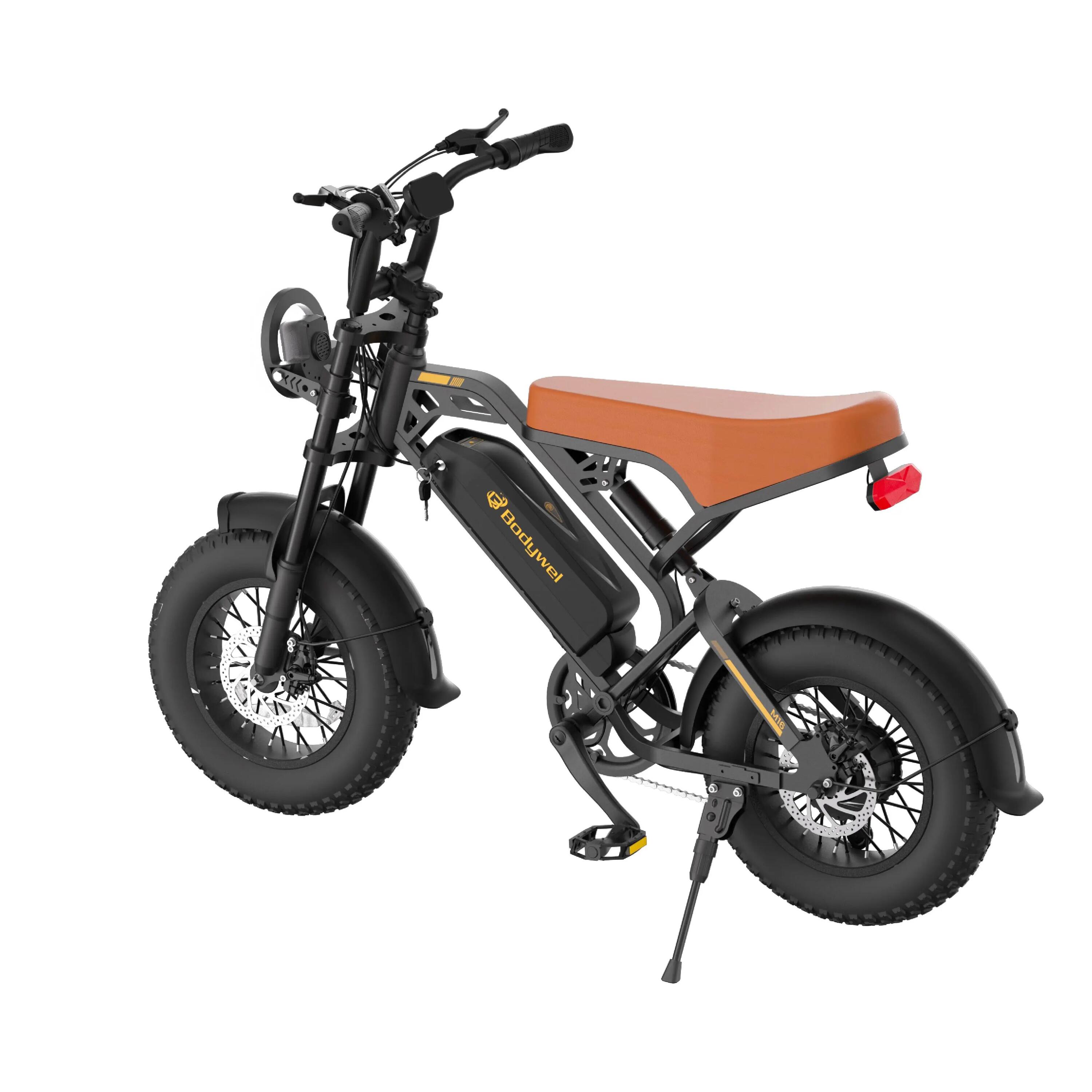 Vélo électrique pour adulte Bodywel M16, batterie 48V 15,6Ah 2/12