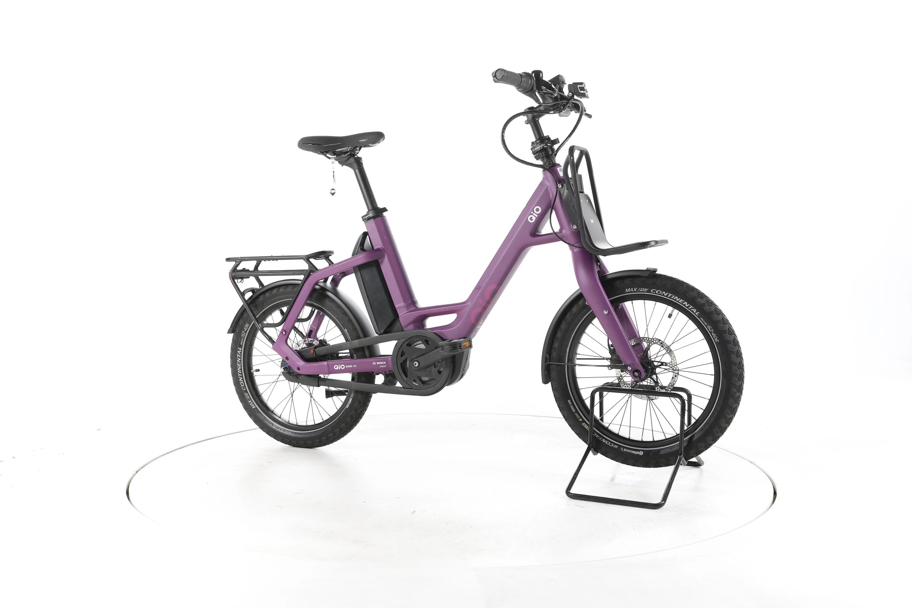Second Life - QIO eins A-8 Kompakt E-Bike Niska rama - Bardzo dobry stan 2/7