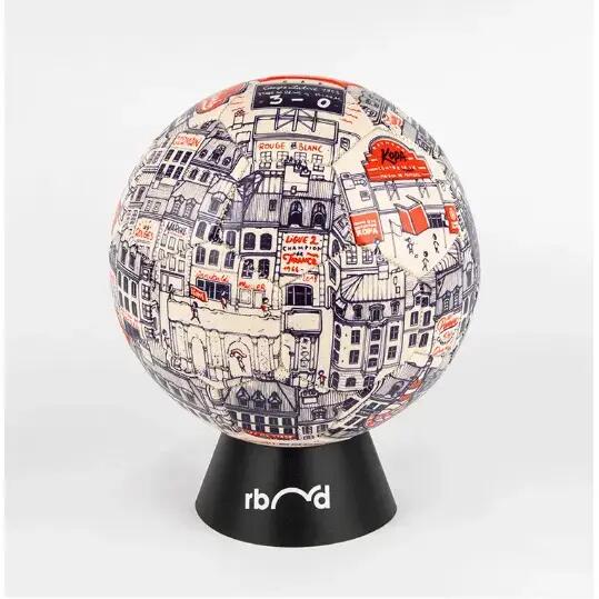 Ballon de football Rebond Stade de Reims x Docteur Paper 2/3