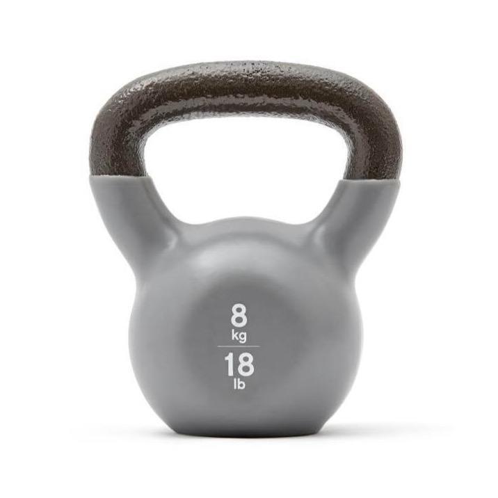 Kettlebell Reebok szary