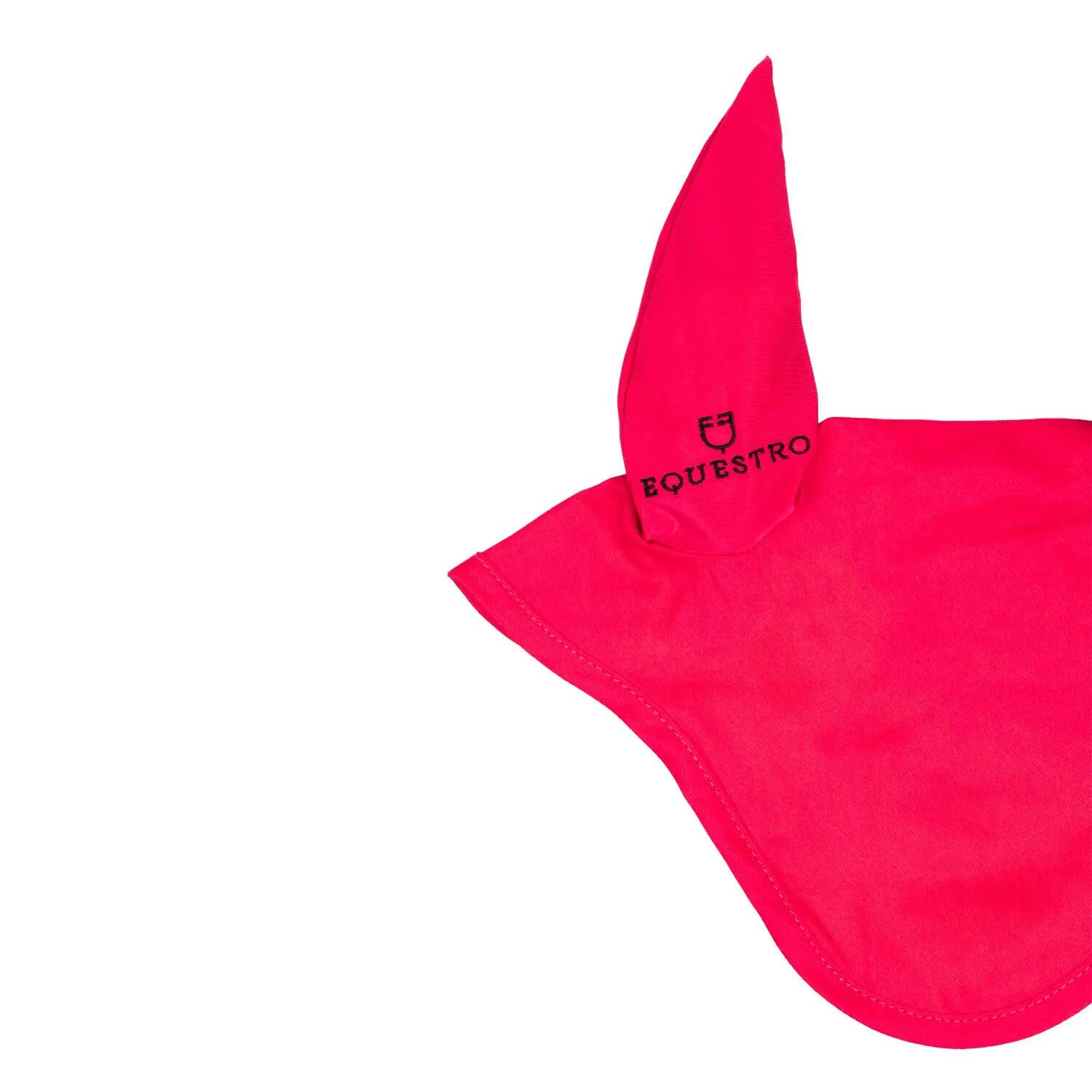 Cuffietta pony in cotone con orecchie elasticizzate 3/4
