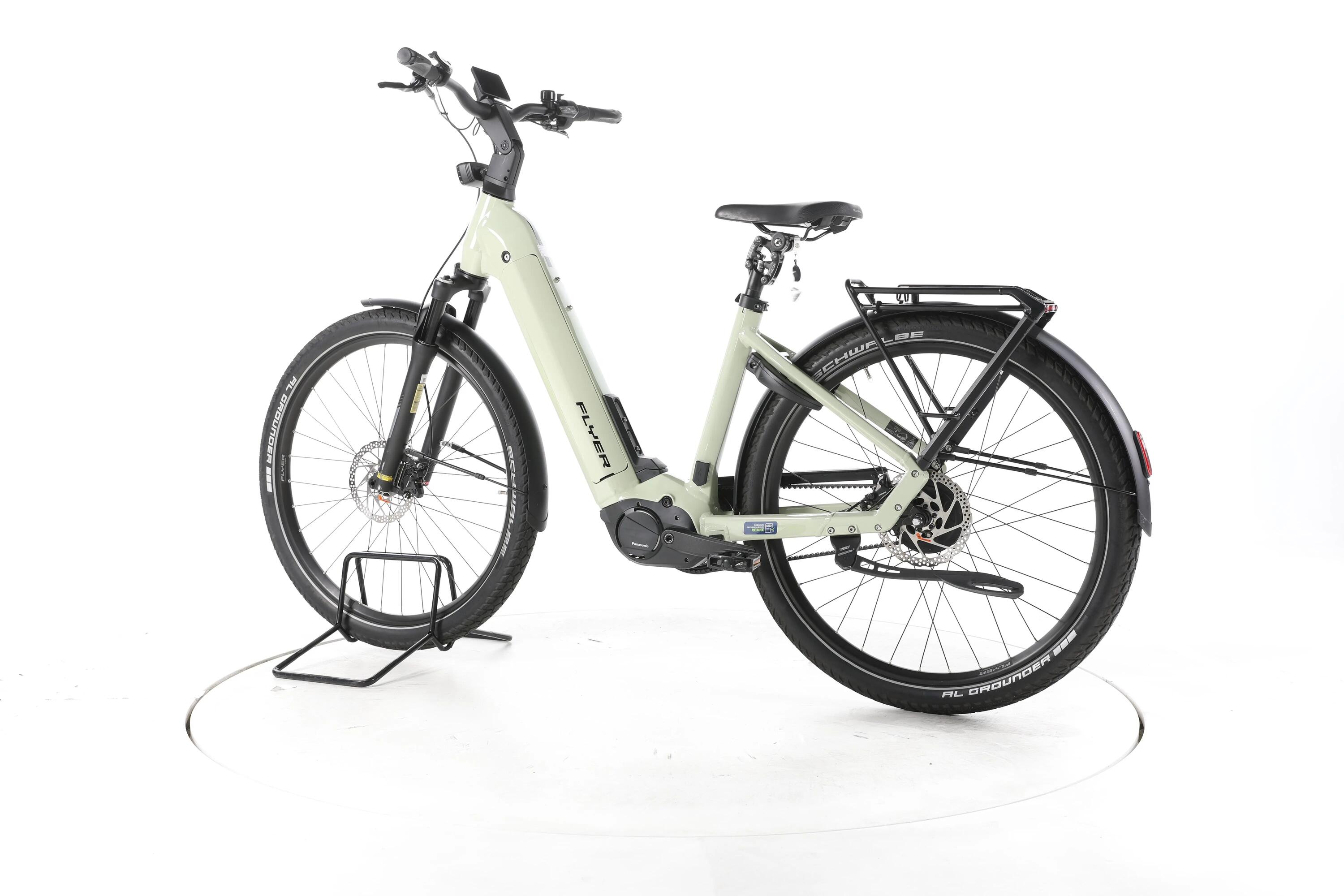 Second Life - FLYER Upstreet 7.23 City E-Bike Niska rama  - Bardzo dobry stan 7/7