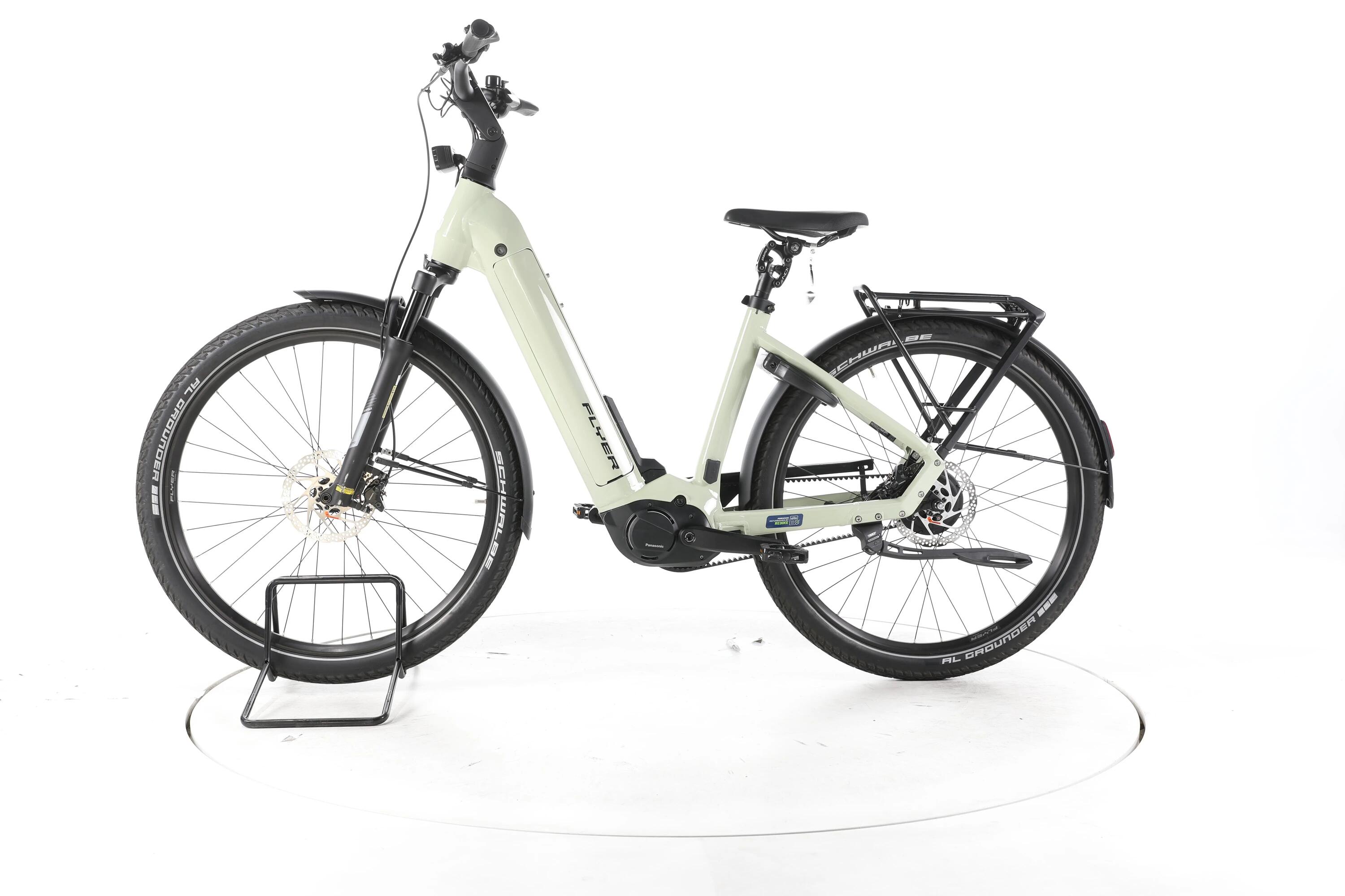 Second Life - FLYER Upstreet 7.23 City E-Bike Niska rama  - Bardzo dobry stan 6/7