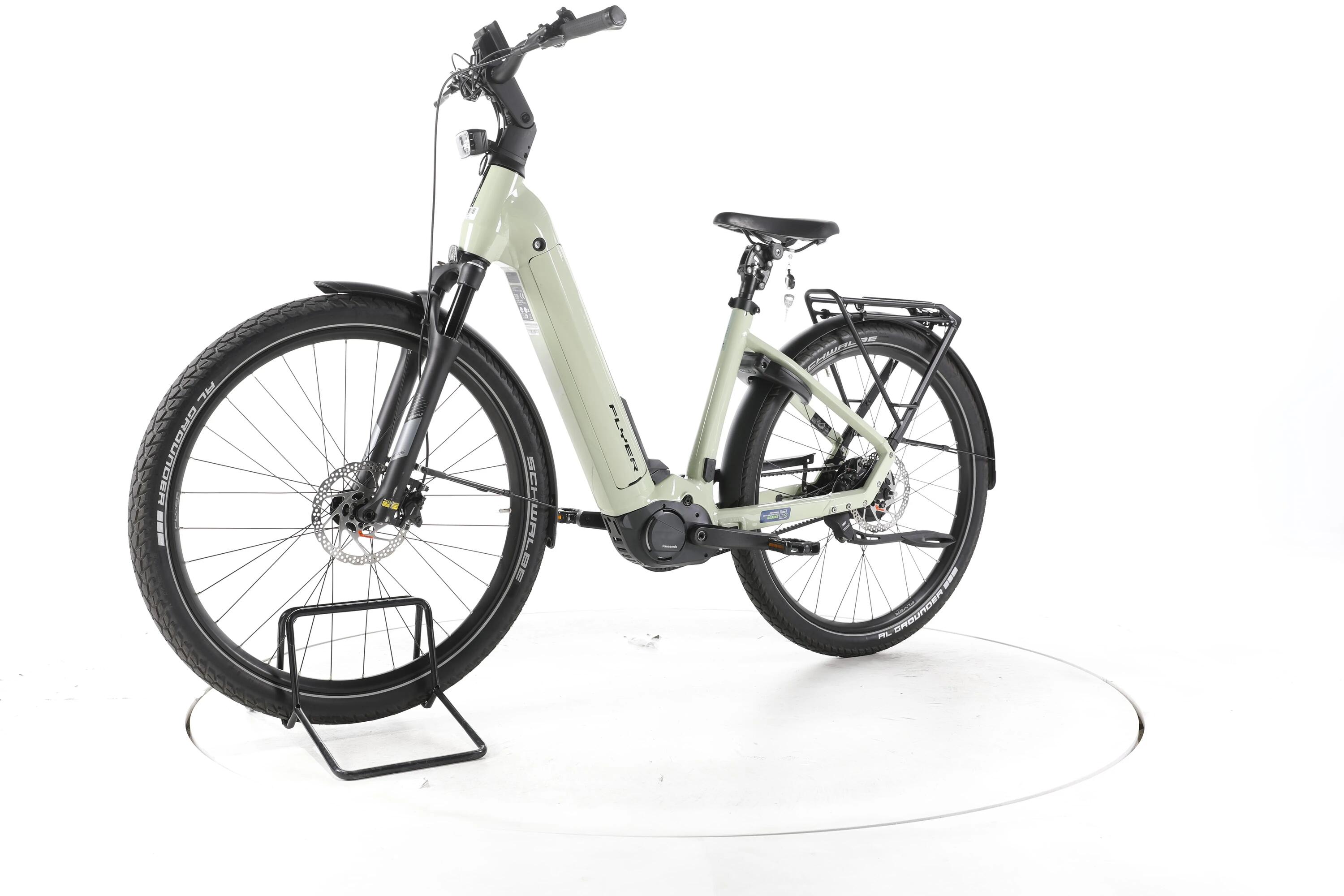 Second Life - FLYER Upstreet 7.23 City E-Bike Niska rama  - Bardzo dobry stan 5/7