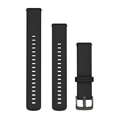 Silicone horlogeband met lunar gold gesp garmin quick release