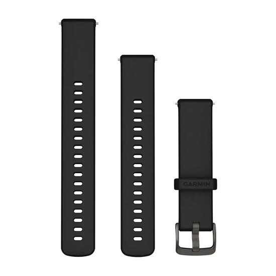 Bracelet de montre en silicone avec boucle gris Garmin Quick Release