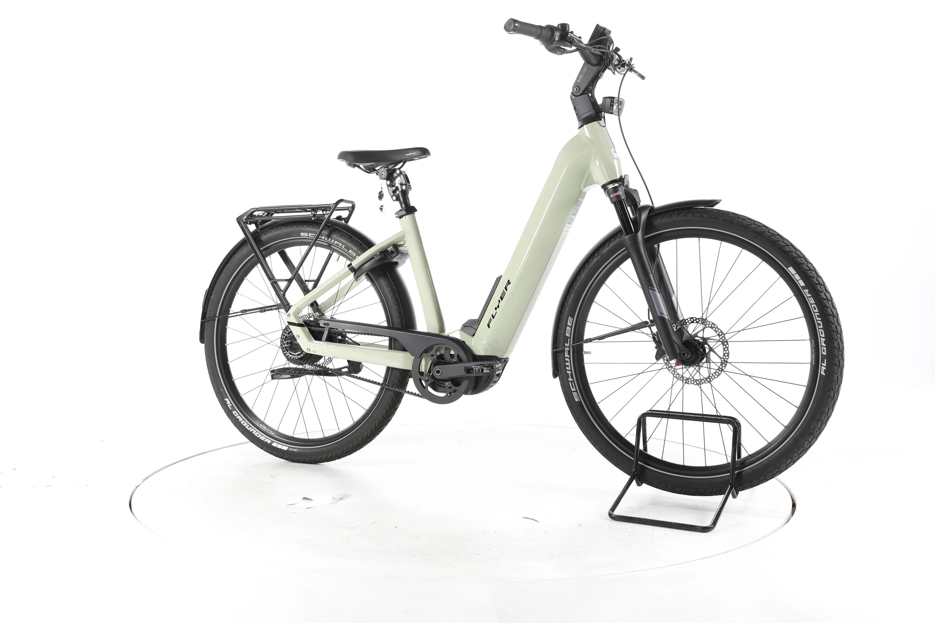 Second Life - FLYER Upstreet 7.23 City E-Bike Niska rama  - Bardzo dobry stan 2/7