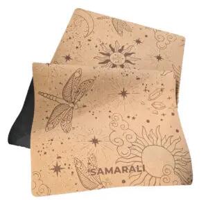 Tapis de yoga en liège Samarali Cosmic Harmony – 200 × 68 cm 2/7