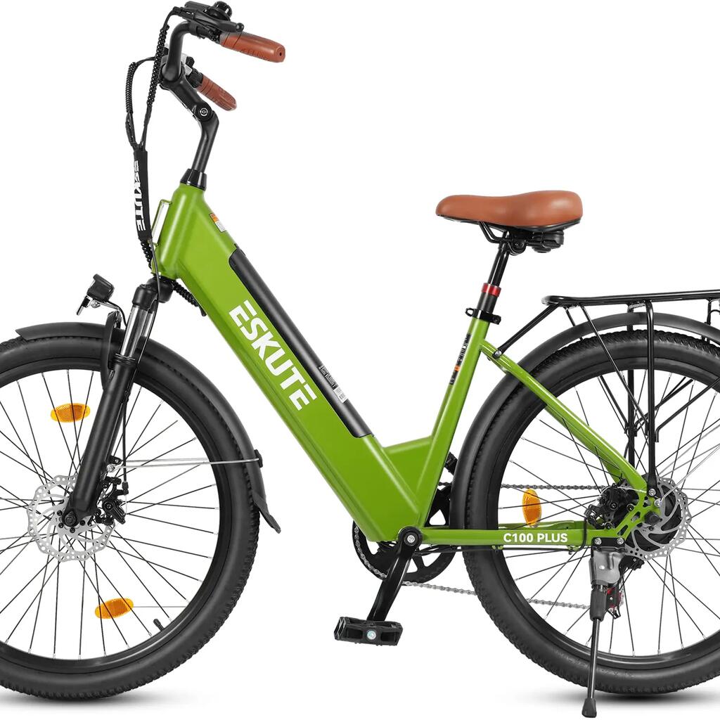 Градски електрически велосипед ESKUTE C100 Plus, батерия 36V 13Ah, гуми 26"