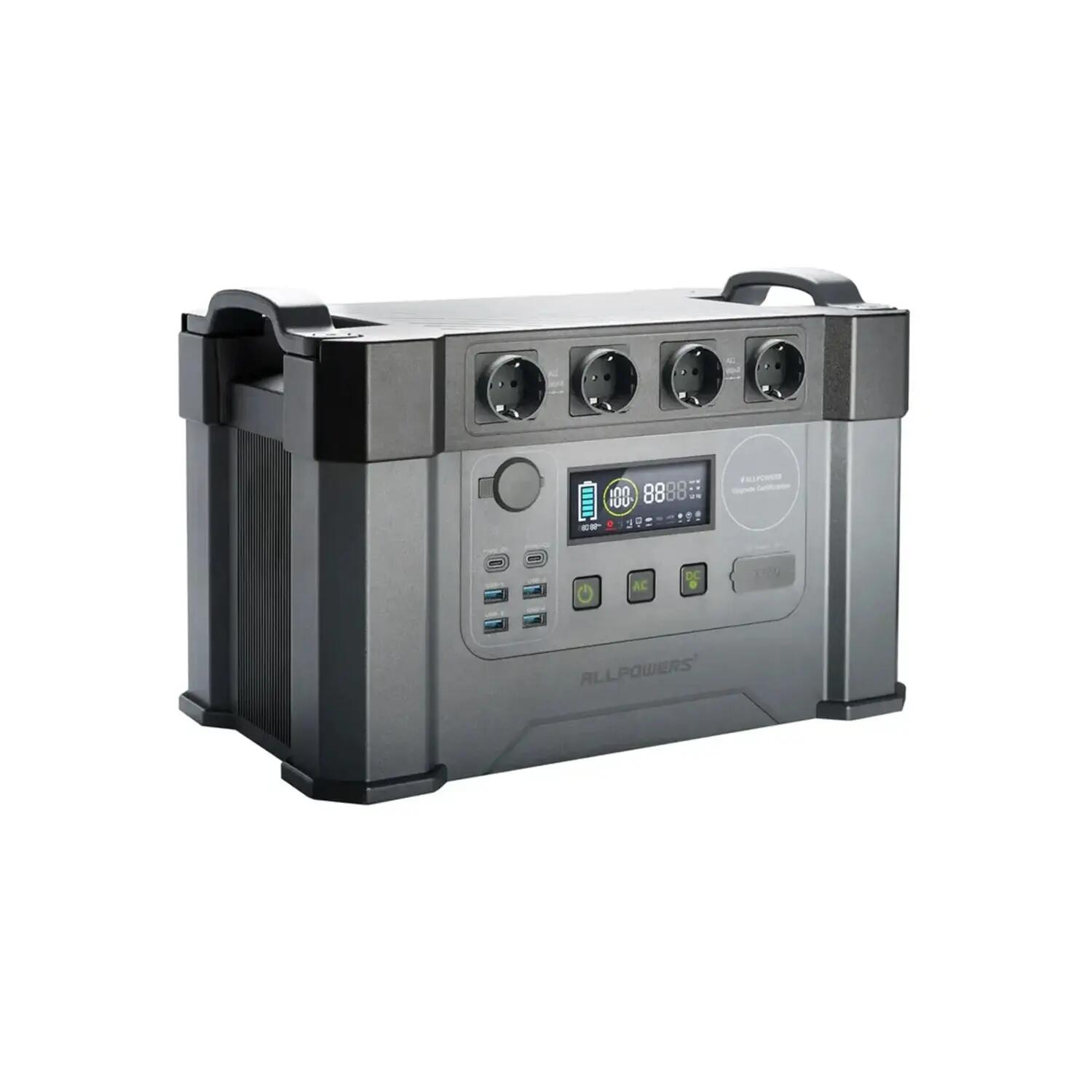 S2000 Pro Estação de energia portátil – 2400W 1451Wh 9/11