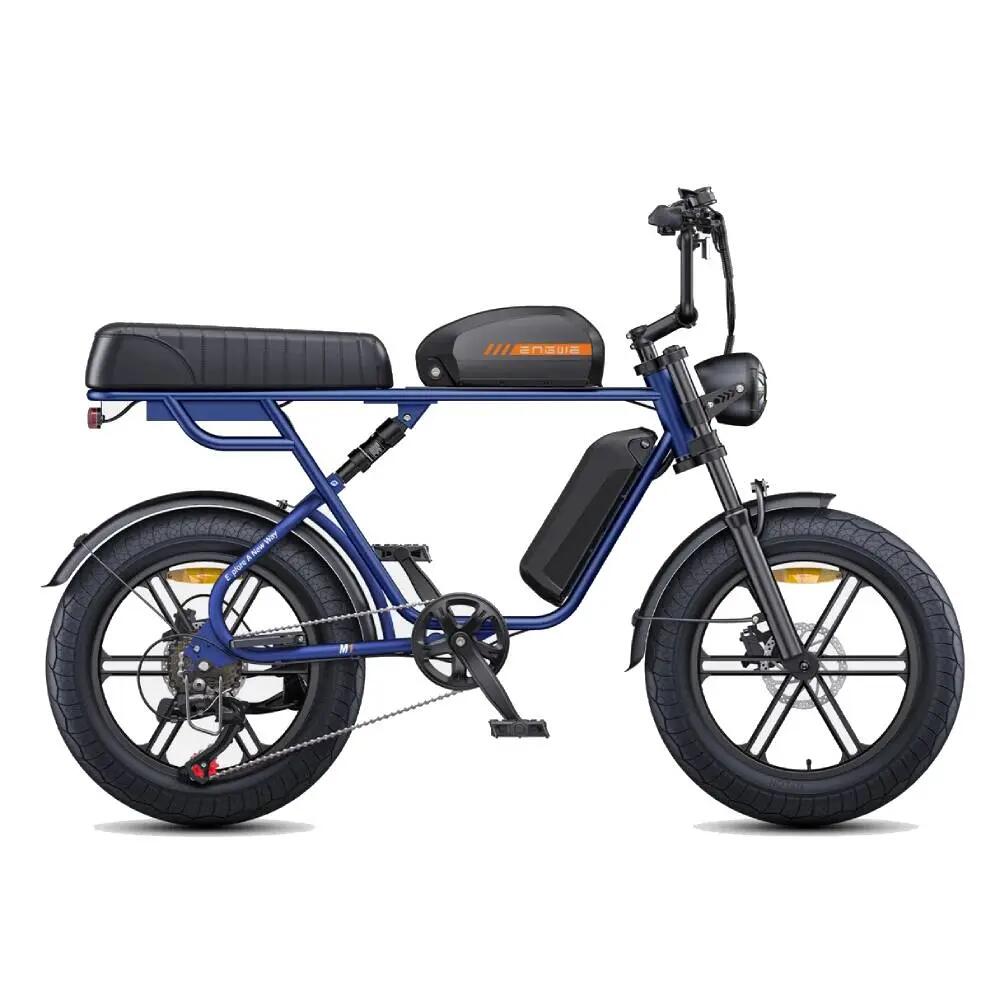 Bicicletta elettrica adulti M1 250W 20" 48V13Ah+15.6Ah Batteria Doppia 2/9