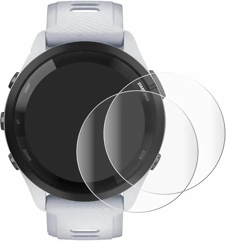 Pack protezione orologio Garmin Forerunner 265 - cover TPU + 2 pellicole idrogel 3/5
