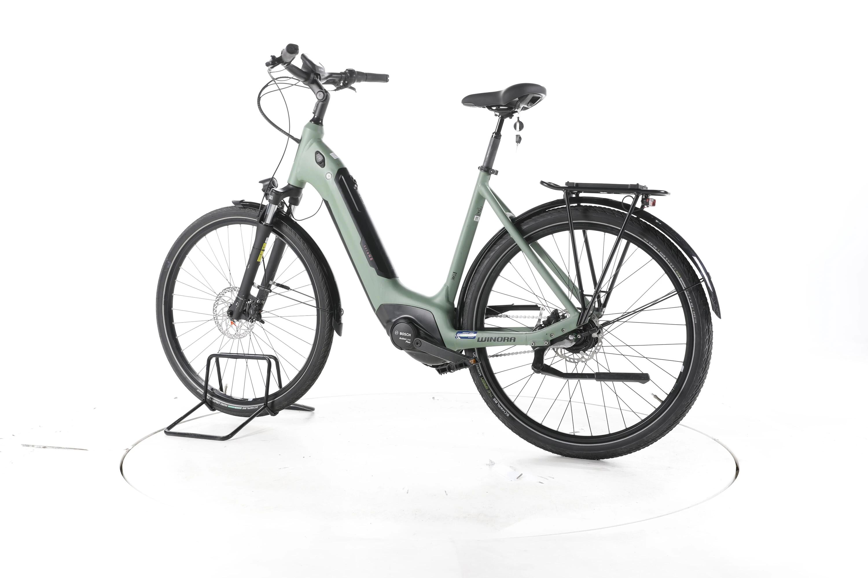 Second Life - Winora Tria N8 City E-Bike Niska rama - Bardzo dobry stan 7/7