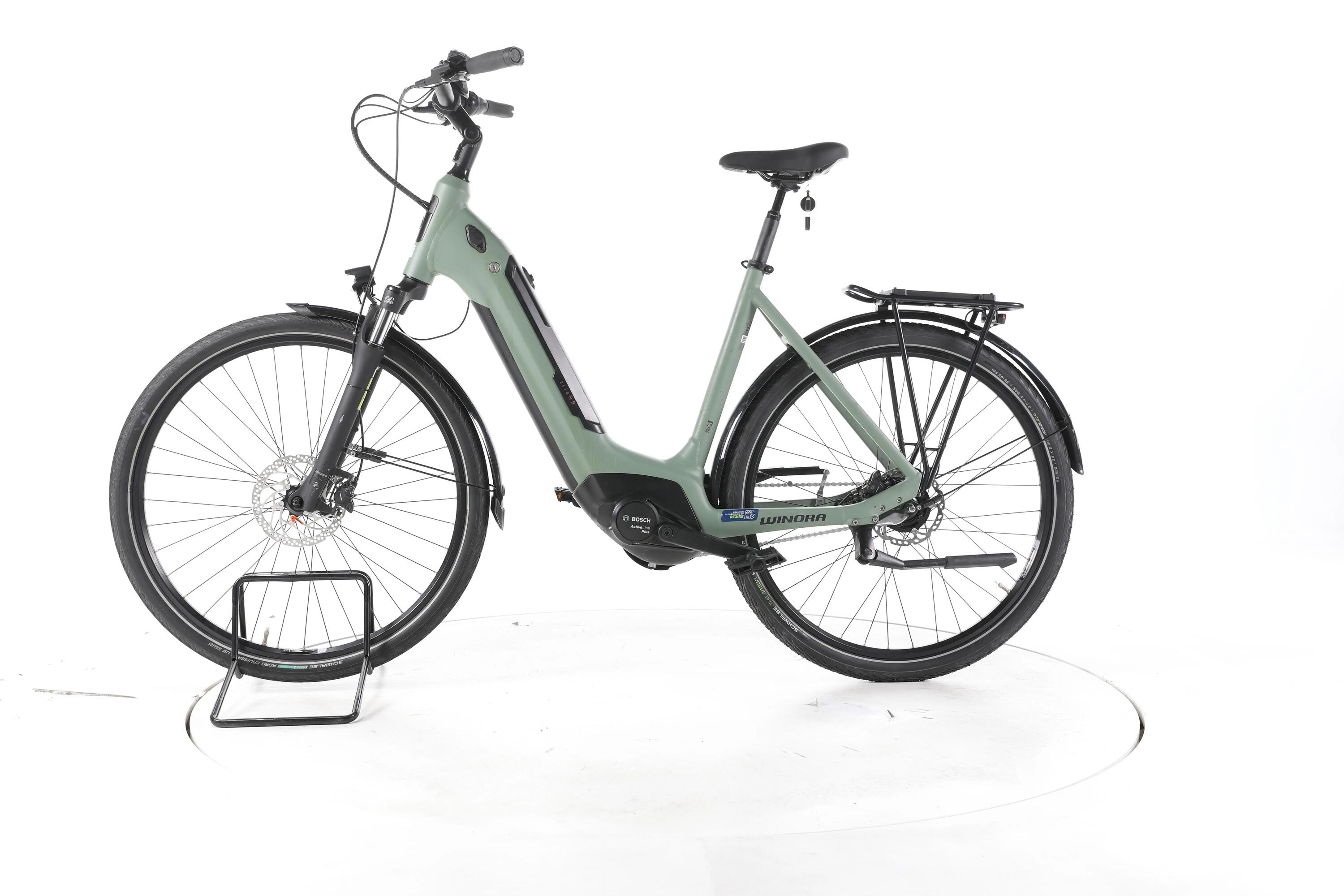 Second Life - Winora Tria N8 City E-Bike Niska rama - Bardzo dobry stan 6/7