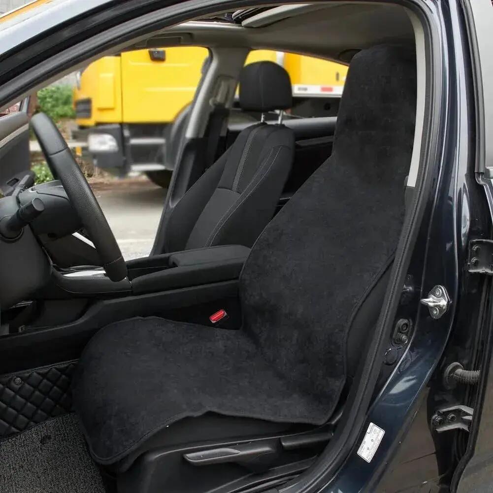 Coprisedile auto impermeabile sport - set da 2 - nero 5/5