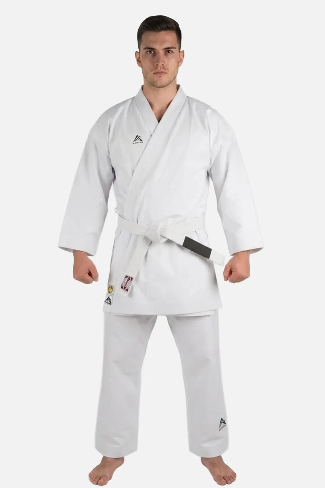 Kimono Karate ARMURA Kumite Alb - Aprobat Oficial WUKF 2/12