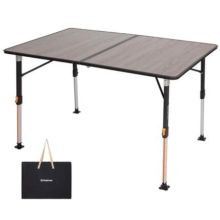 Table de camping Meteora XL Table pliante légère Réglable en continu