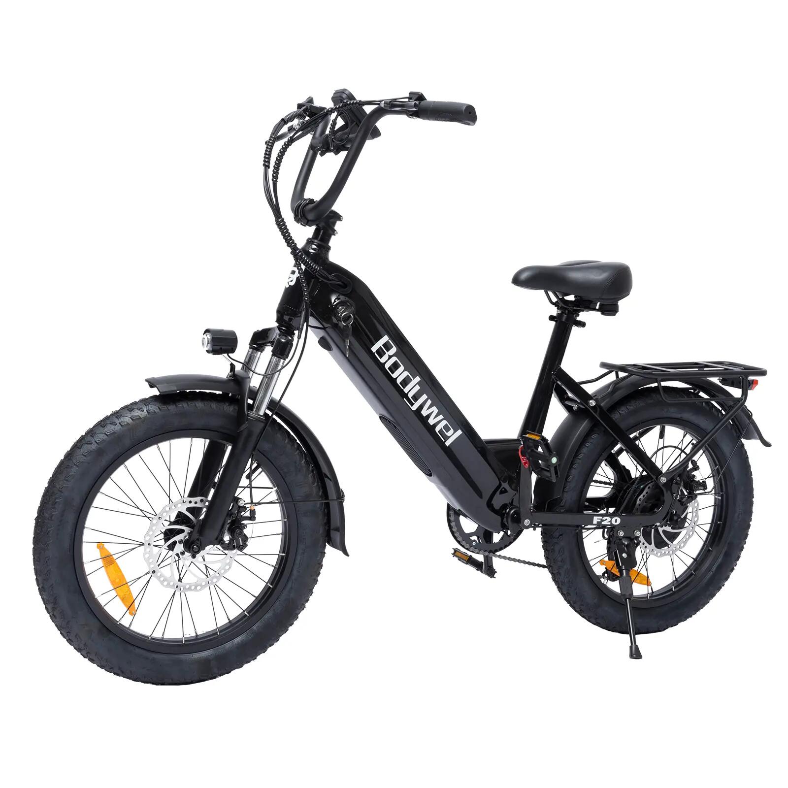 Elektrische fiets voor volwassenen Bodywel F20, 48V 13,5Ah batterij, 250W motor 2/13