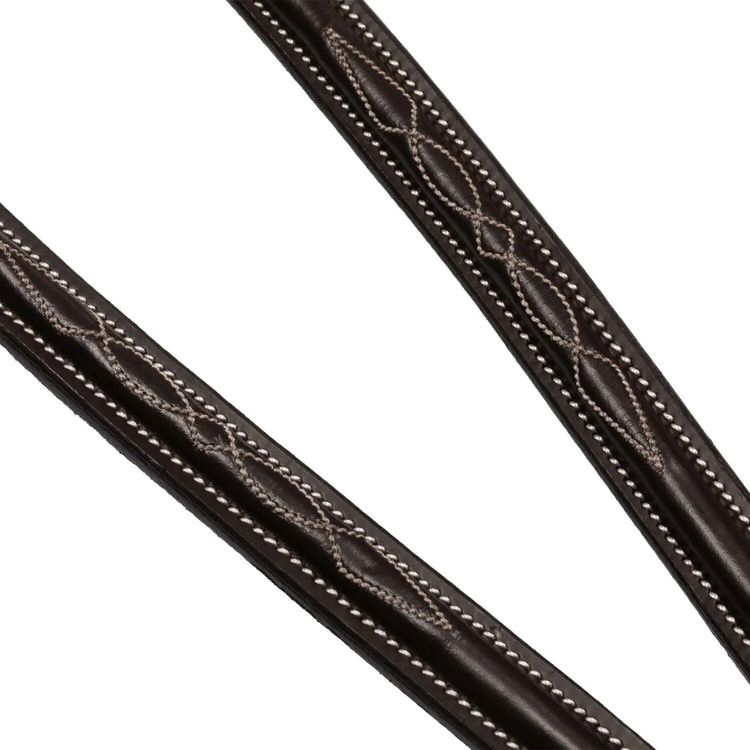 Martingala a collier con cuciture a contrasto 6/6
