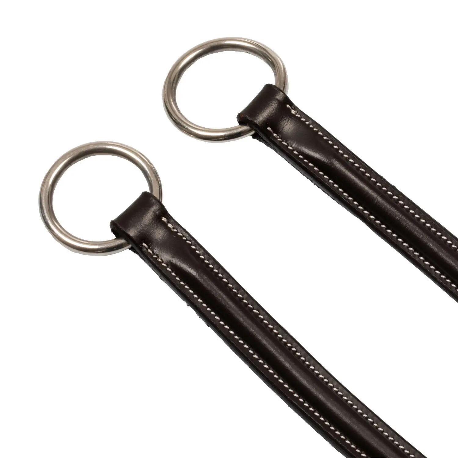 Martingala a collier con cuciture a contrasto 4/6