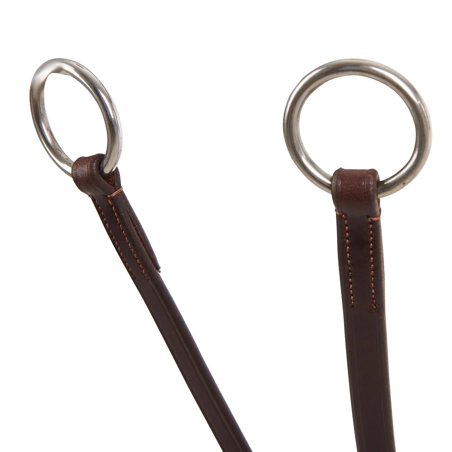 Martingala de piel con collar 2/6