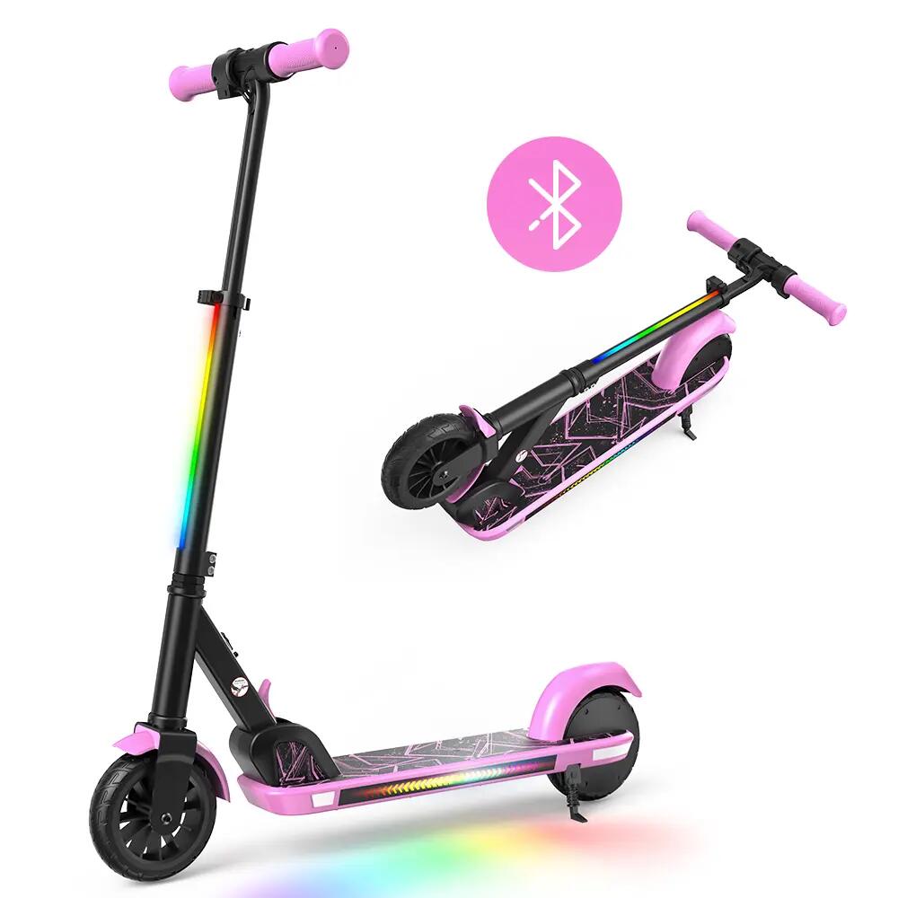 Monopattino elettrico per bambini iScooter K4, Bluetooth, luce a LED 2/7