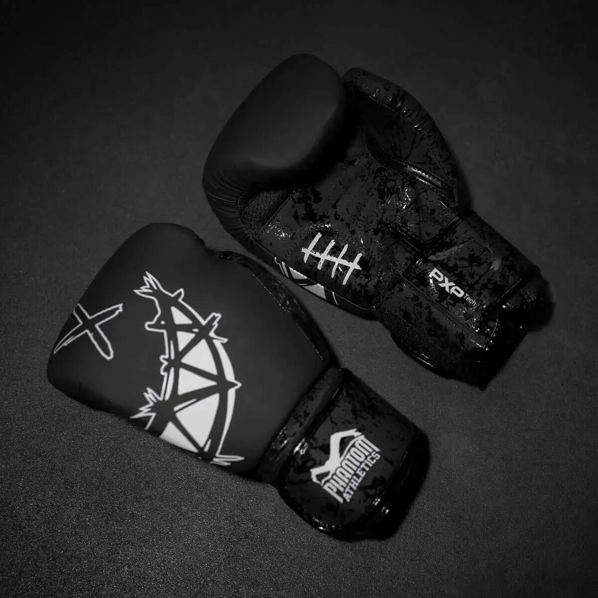 Guanti da boxe SERIOUS APEX – Nero – 12 oz 4/5