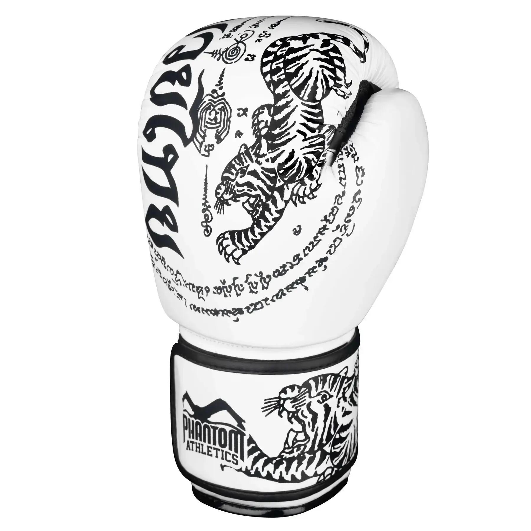 Phantom Muay Thai Boxing Gloves White 10 oz 2/5