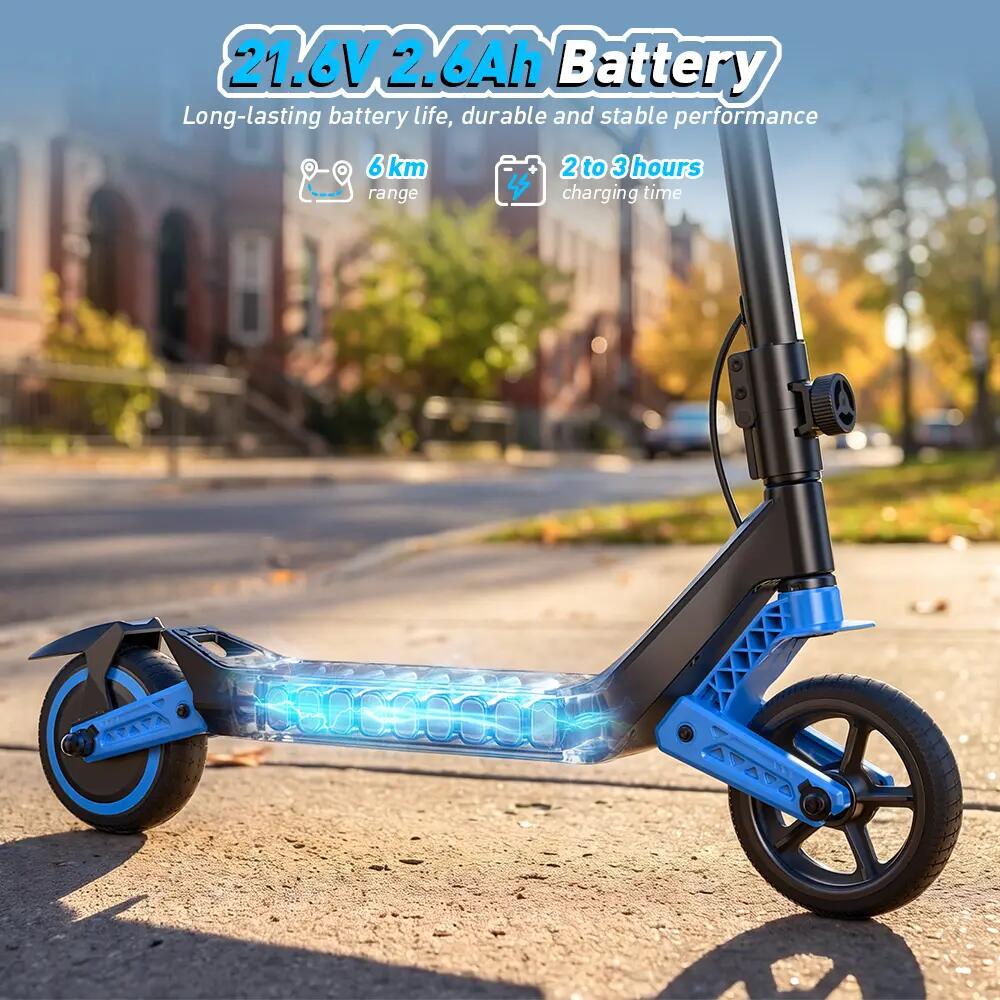 Patinete eléctrico infantil iScooter K6, 3 niveles de velocidad. 4/7
