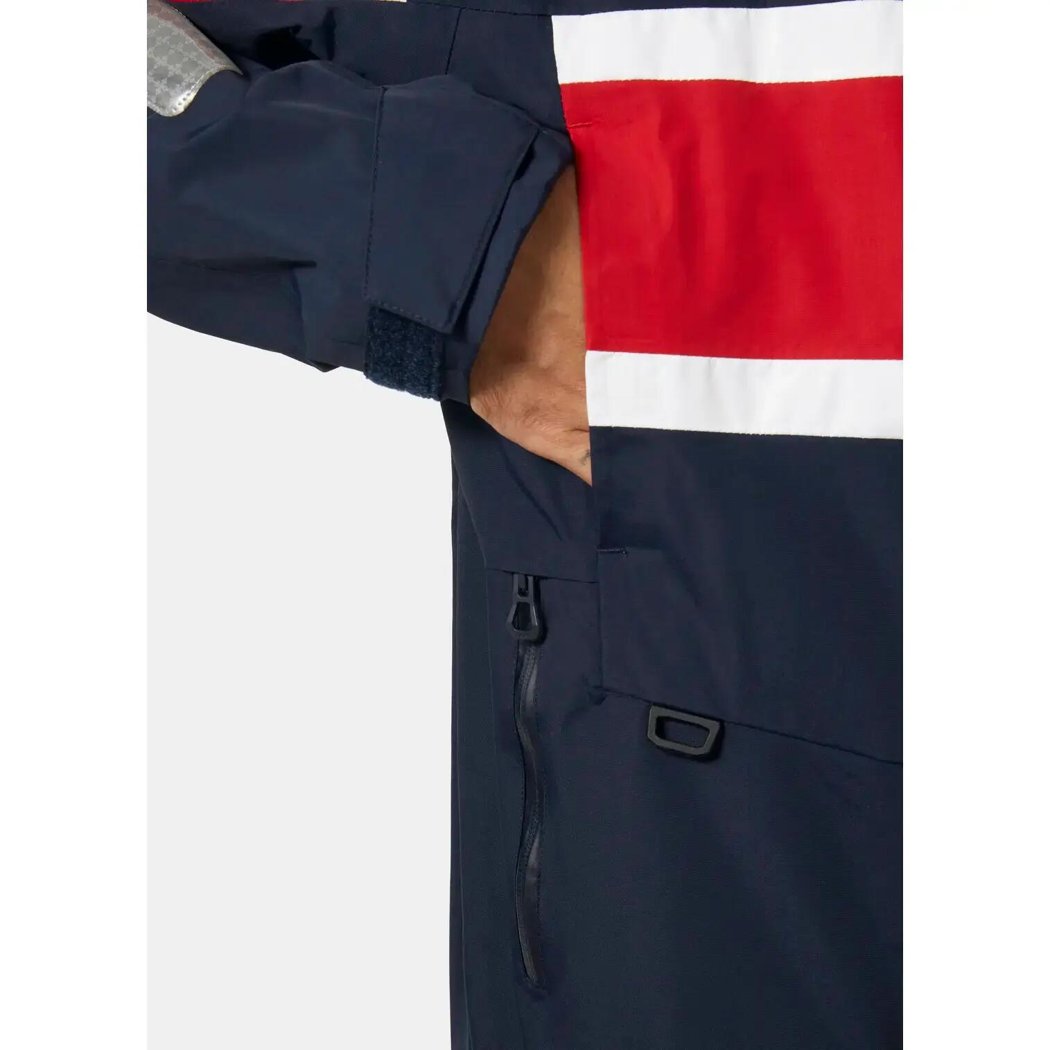 Cazadora Azul Helly Hansen Salt Original Sailing Jacket Navy Impermeable y Tran 6/6