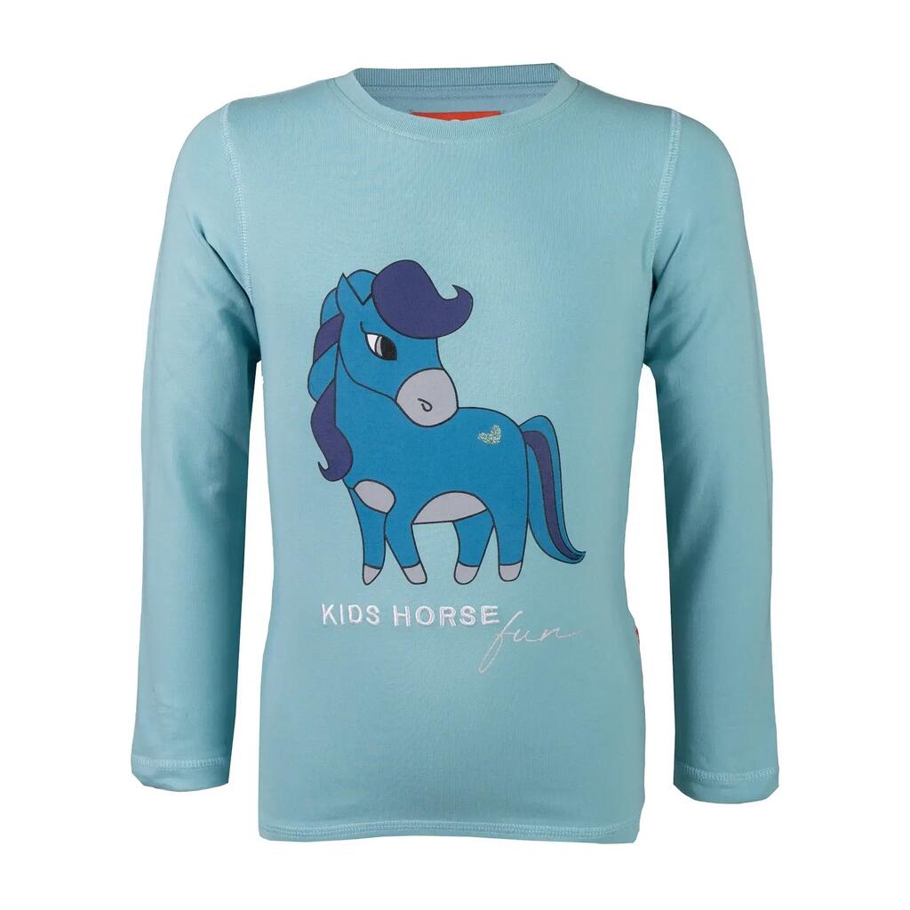 Girl's long sleeve T-shirt Red Horse Mila FW23