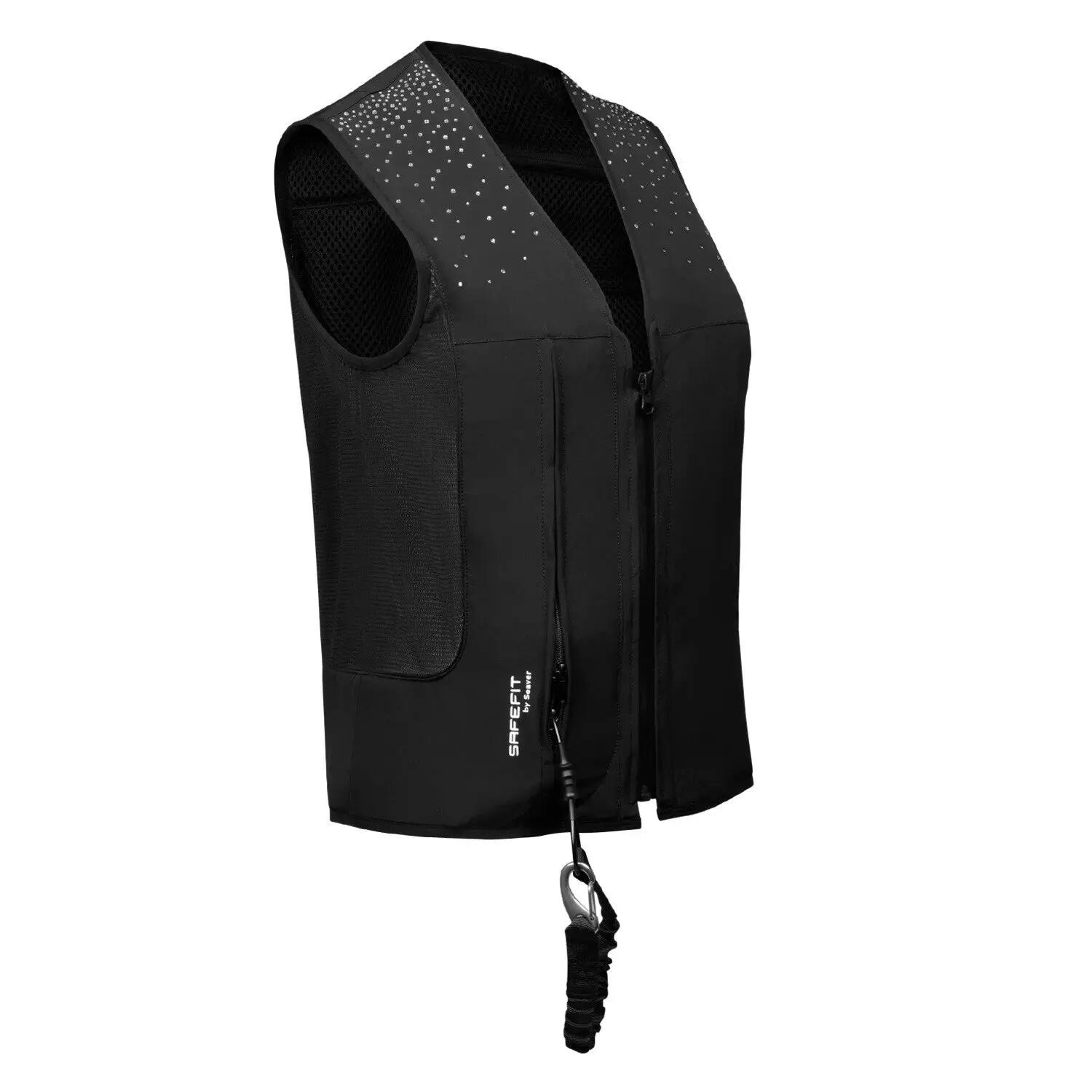 Gilet airbag équitation Seaver Safe Fit Crystal Rain 4/4