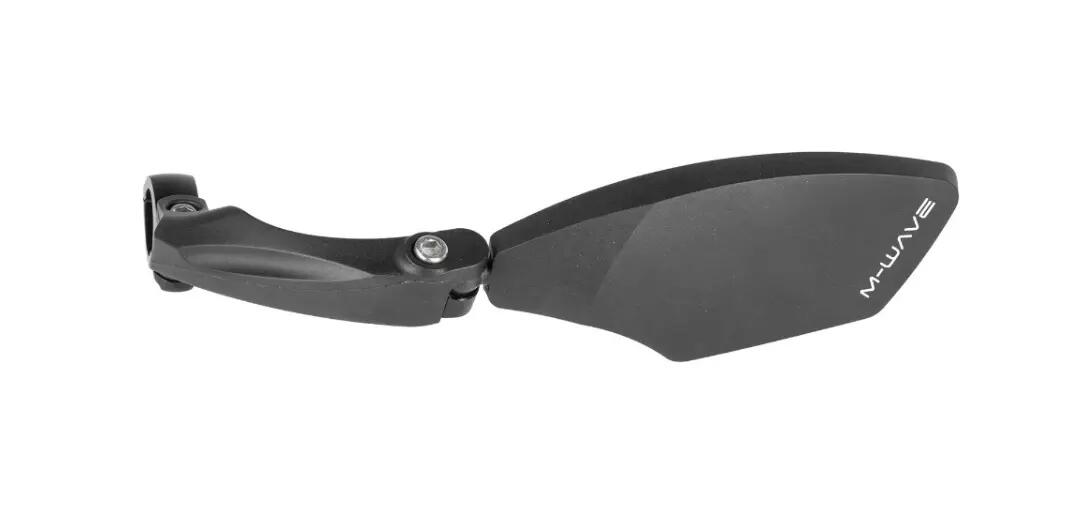 Oglindă bicicletă M-WAVE SPY SPACE stânga, negru 2/5