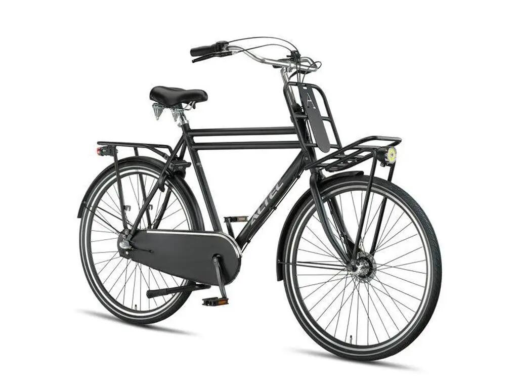 Bicicletta usata Altec Retro Transportfiets Mat Zwart 4/4