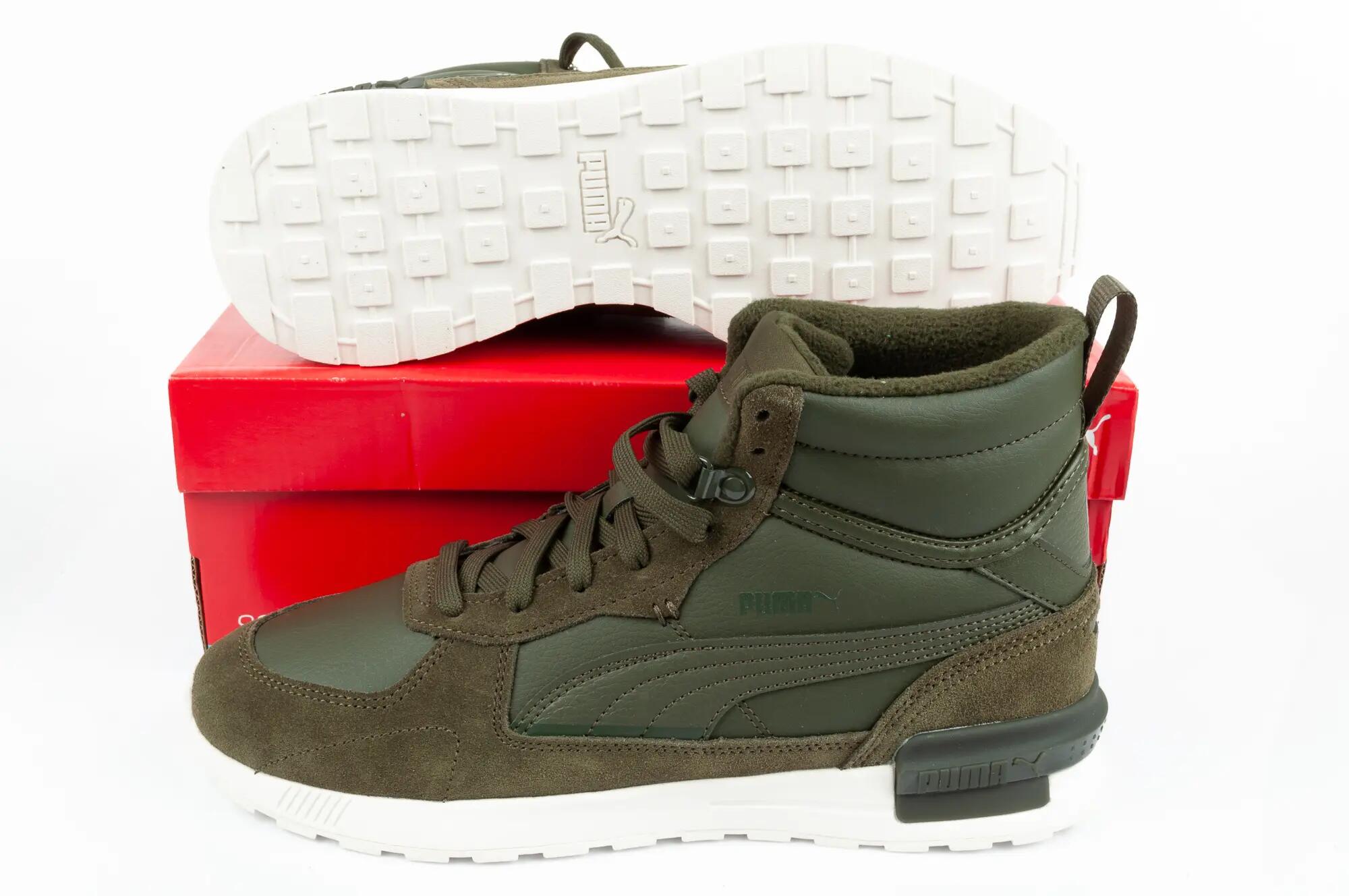 Graviton Mid sneakers PUMA Forest Night Green 9/10