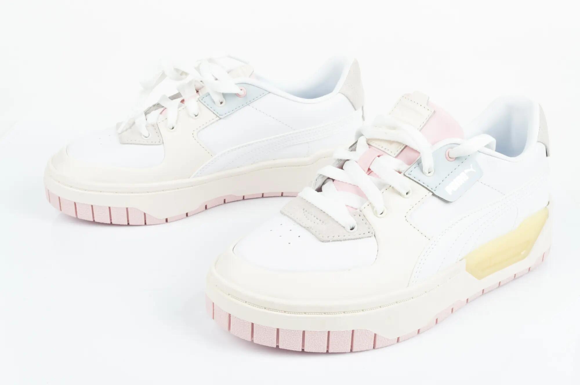 Schuhe "Cali Dream", Leder Damen Weiß/Gelb 8/10