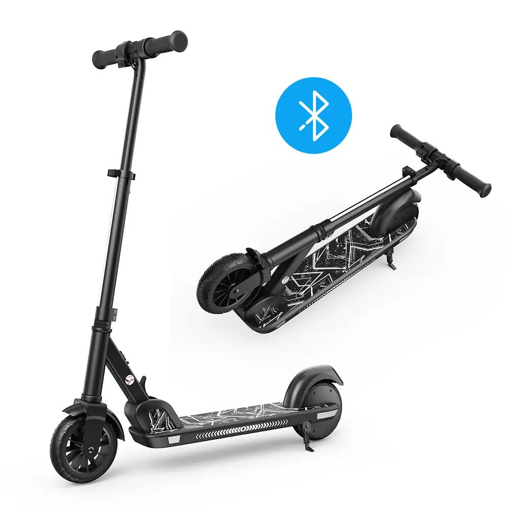 Patinete eléctrico infantil iScooter K4, Bluetooth, luz LED. 2/7