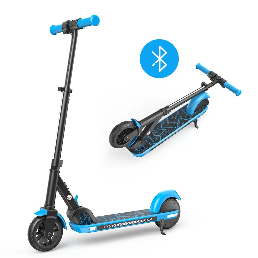 Patinete eléctrico infantil iScooter K4, Bluetooth, luz LED. 2/7